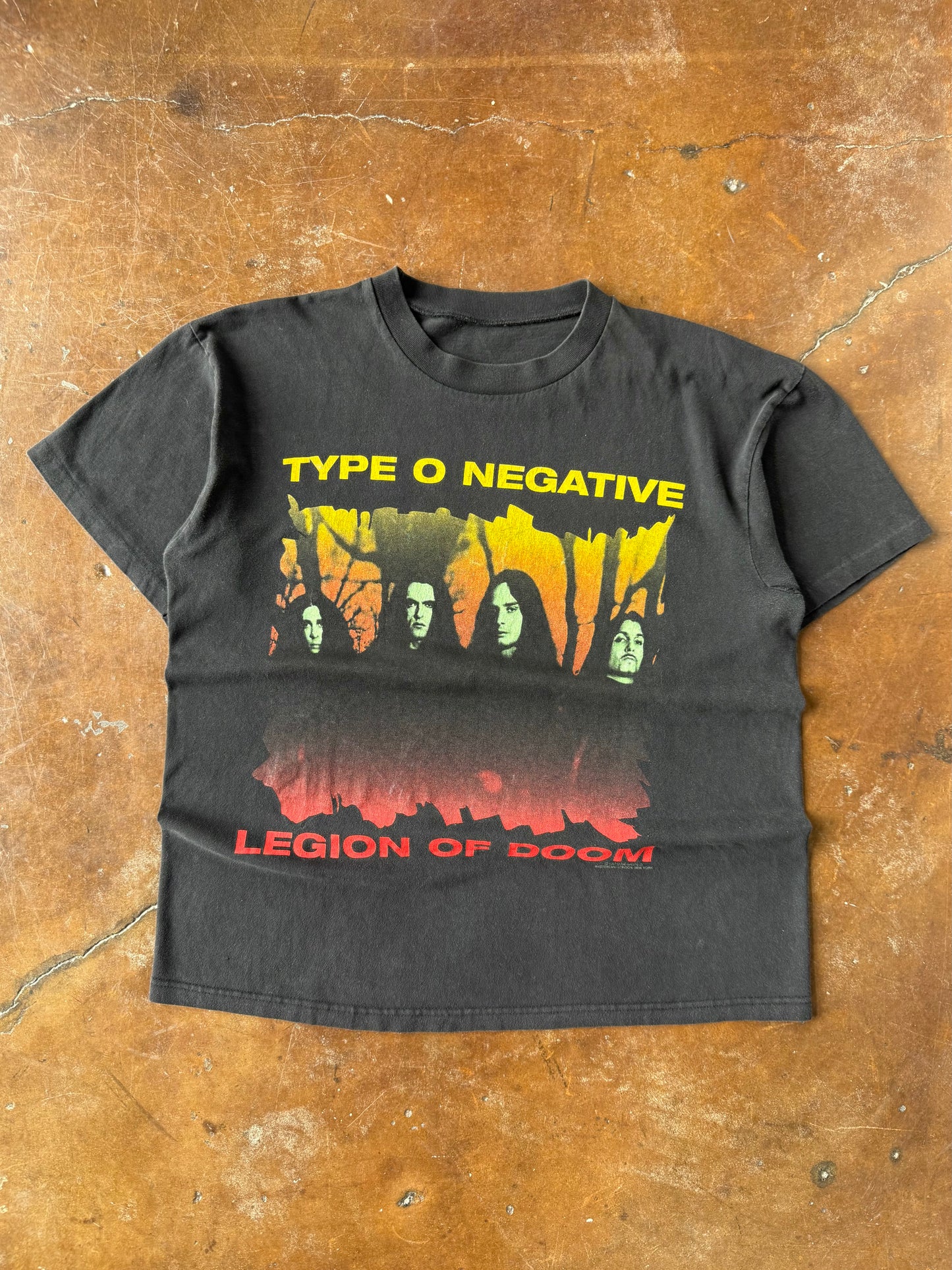 1997 Type O Negative "legion of doom" band shirt (LARGE)
