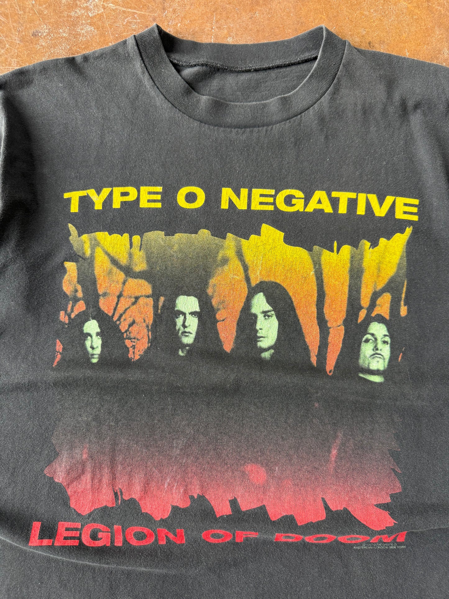 1997 Type O Negative "legion of doom" band shirt (LARGE)