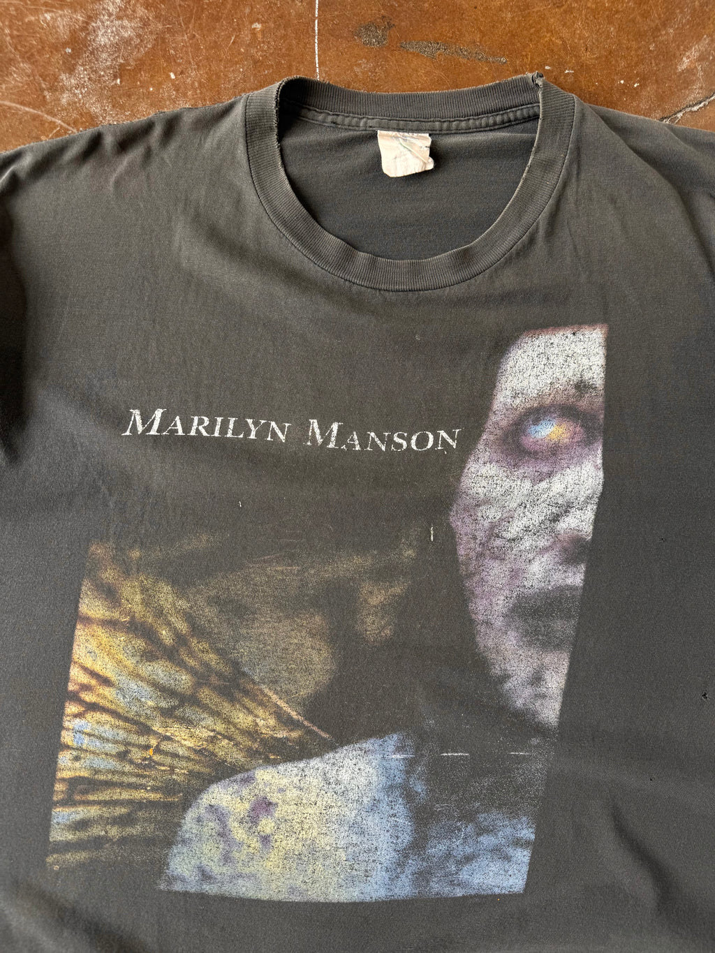 1996 lightly faded Marilyn Manson "antichrist superstar" band shirt (XL)