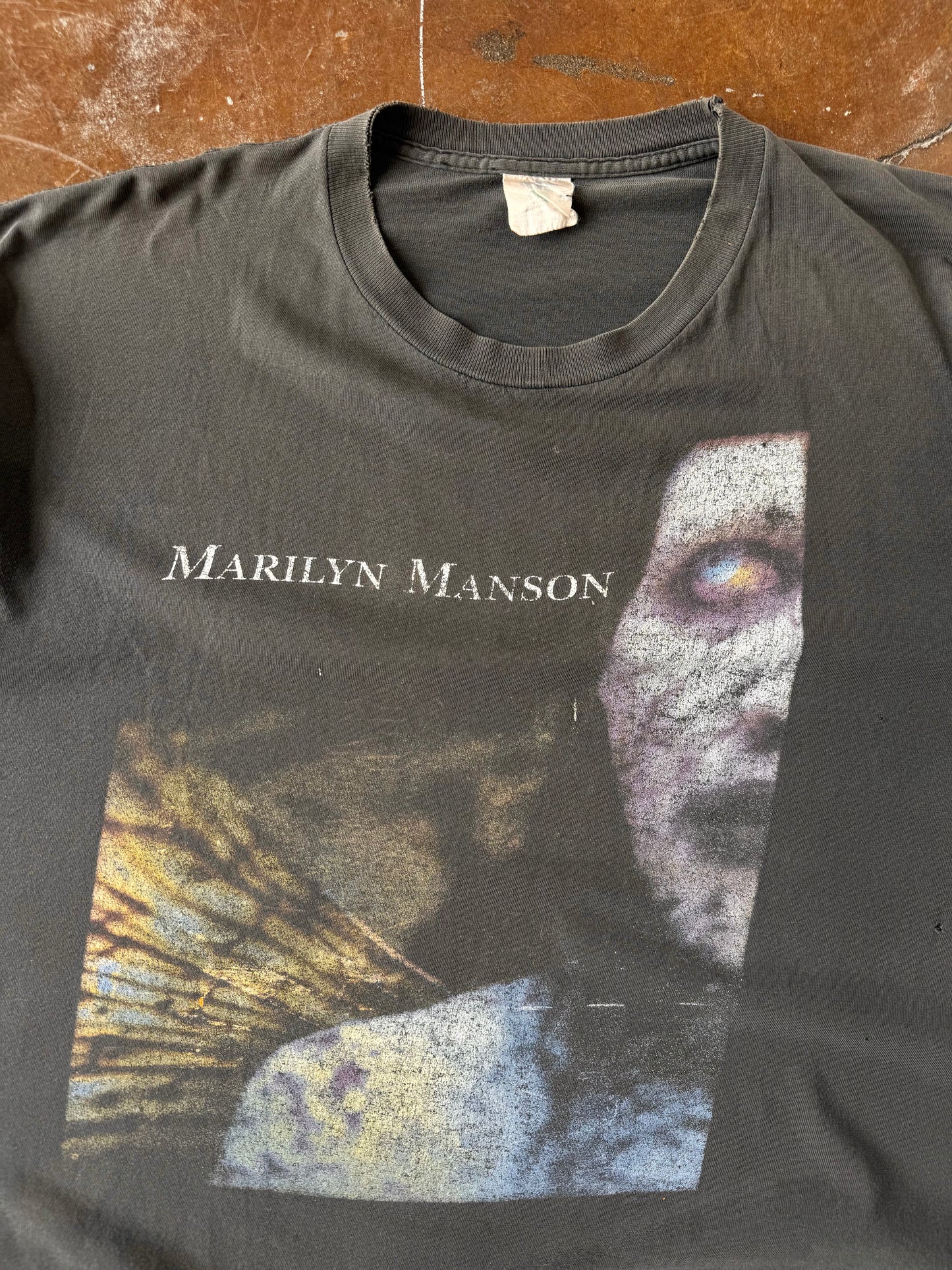 1996 lightly faded Marilyn Manson "antichrist superstar" band shirt (XL)