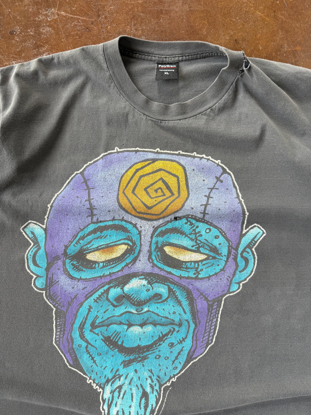 1995 lightly faded White Zombie "freakazoid" band shirt (XL)