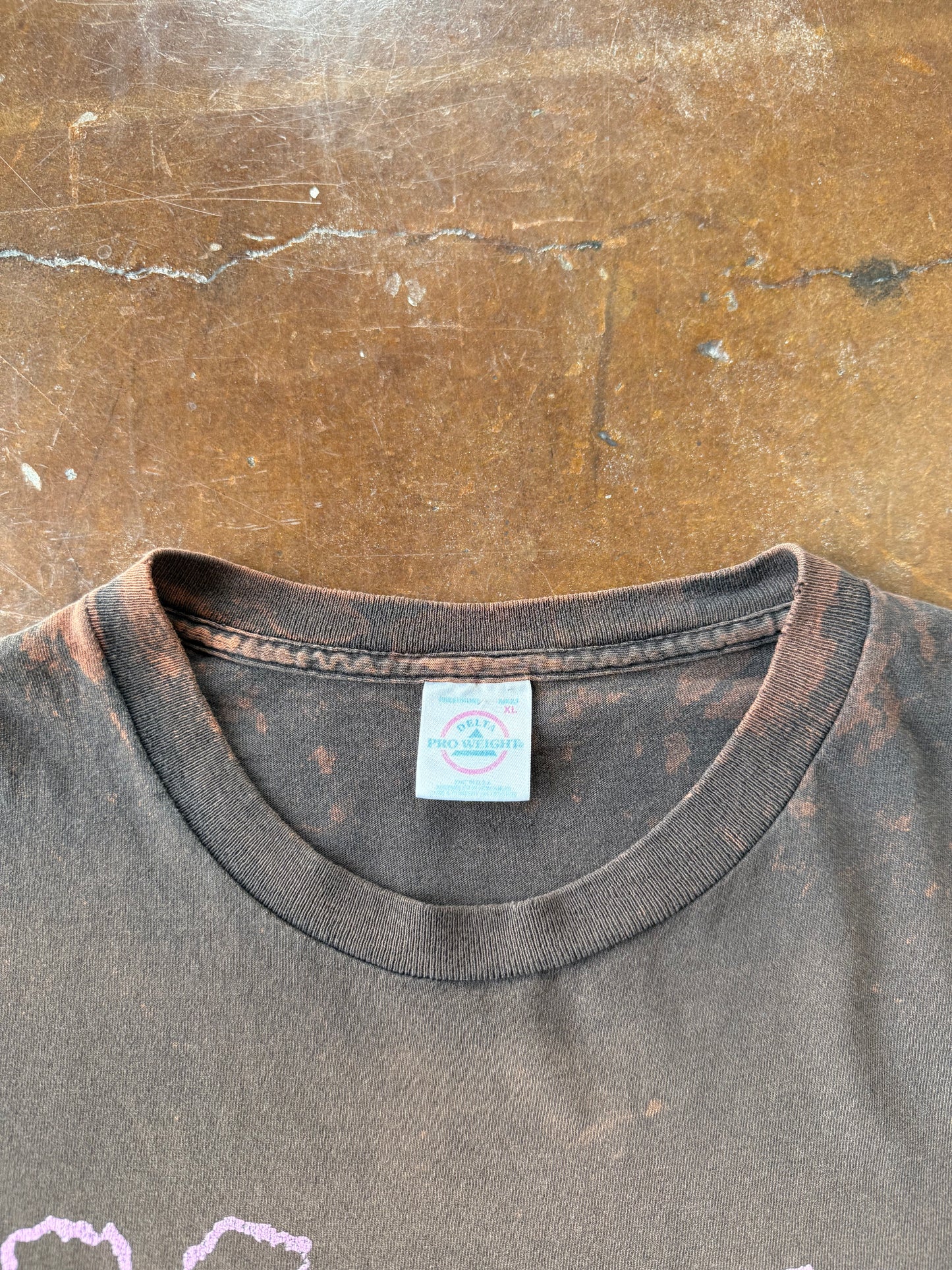 2002 faded & distressed Misifts "wolf's blood" band shirt (XL)