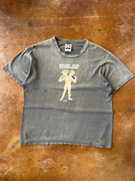 90s faded Pearl Jam "two-headed child" band shirt (XL)