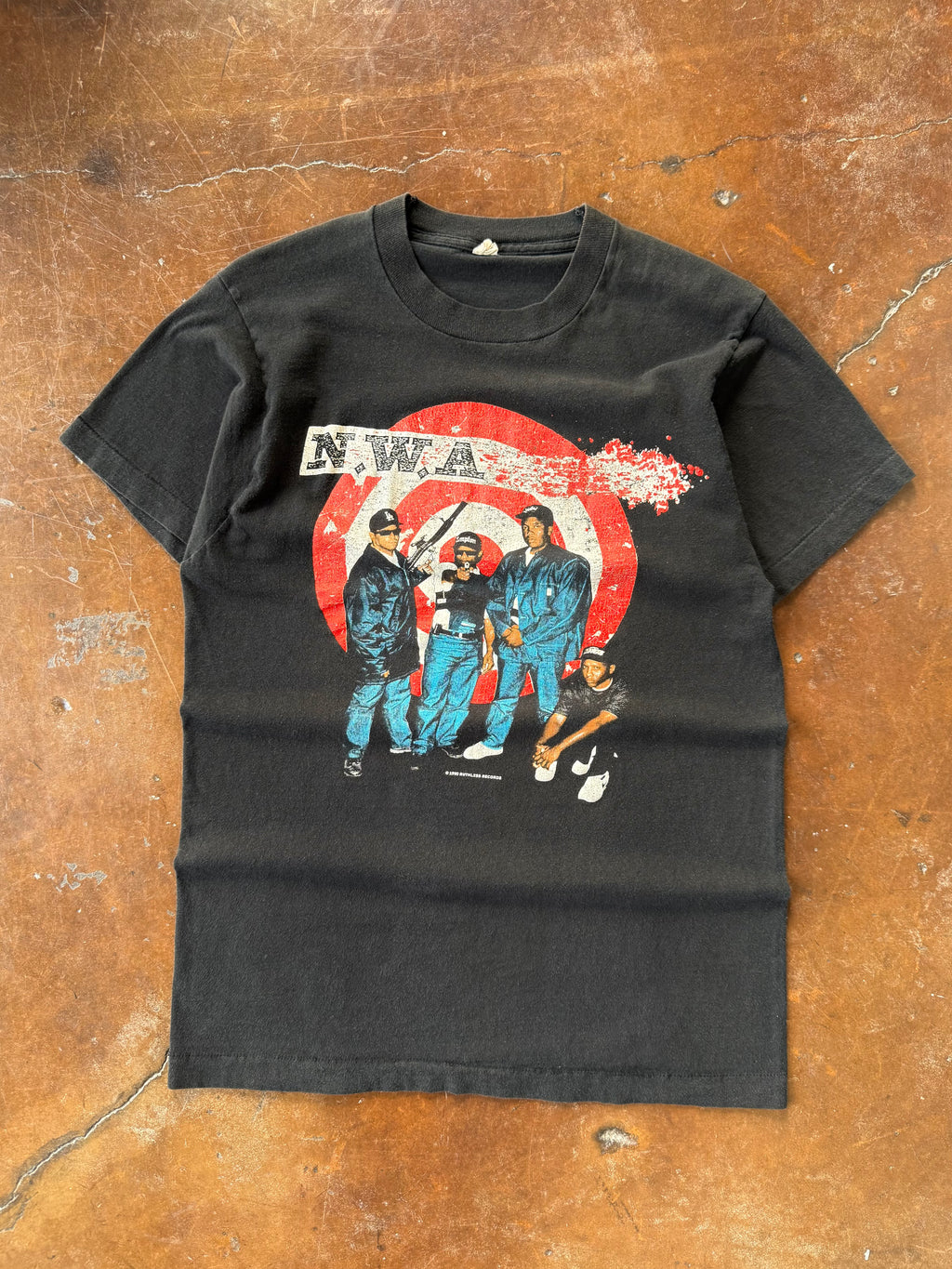 1990 NWA "just don't bite it" rap shirt (LARGE)