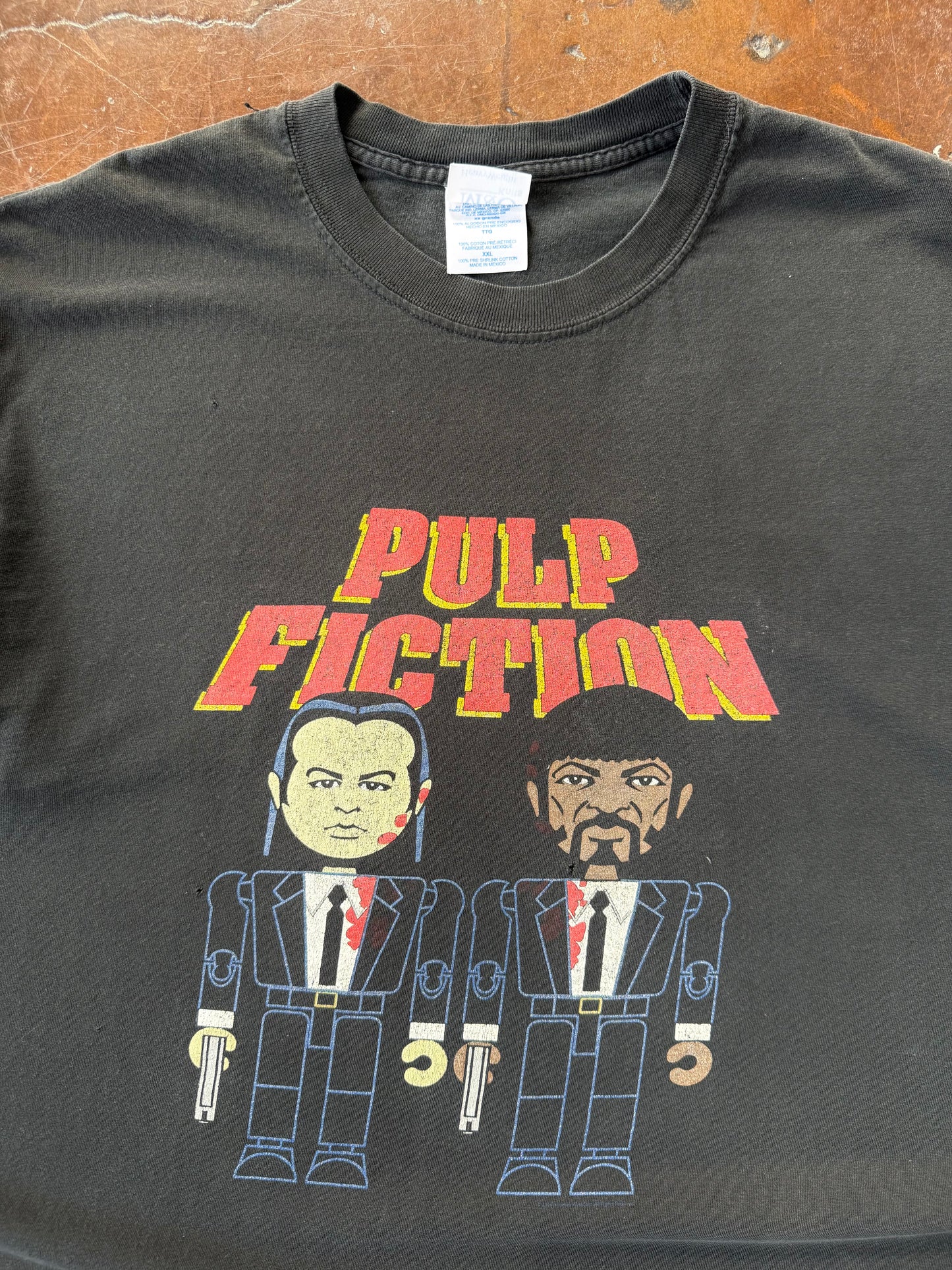 2000s Pulp Fiction movie promo shirt (XXL)