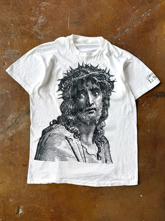 90s Jesus "cornerstone presente le sauveur" gustave dore art shirt (XL)