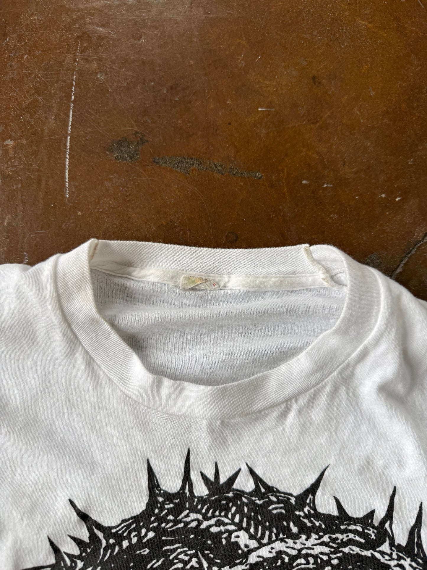 90s Jesus "cornerstone presente le sauveur" gustave dore art shirt (XL)