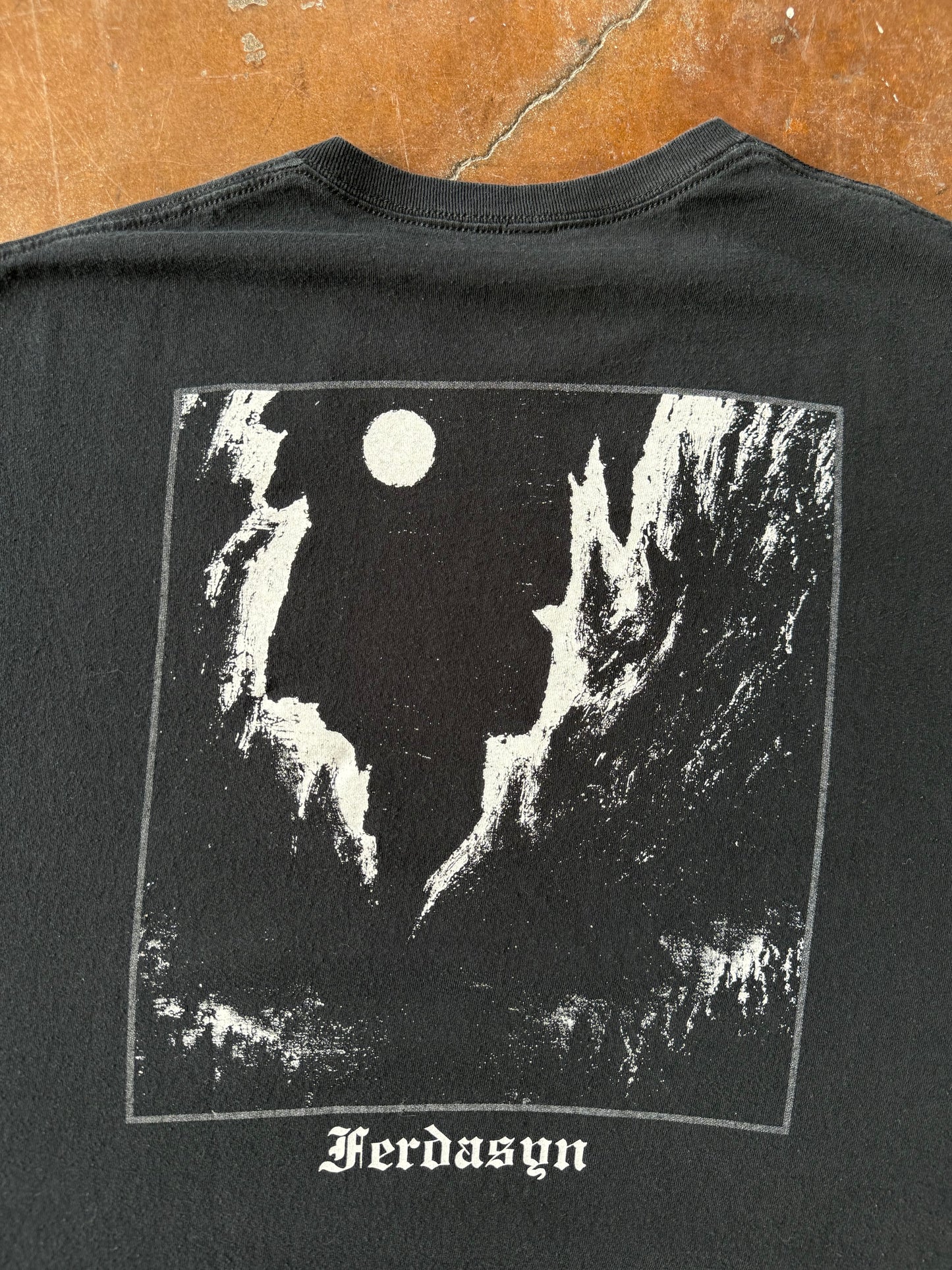 2000s Dark Throne "transilvanian hunger" band shirt (XL)