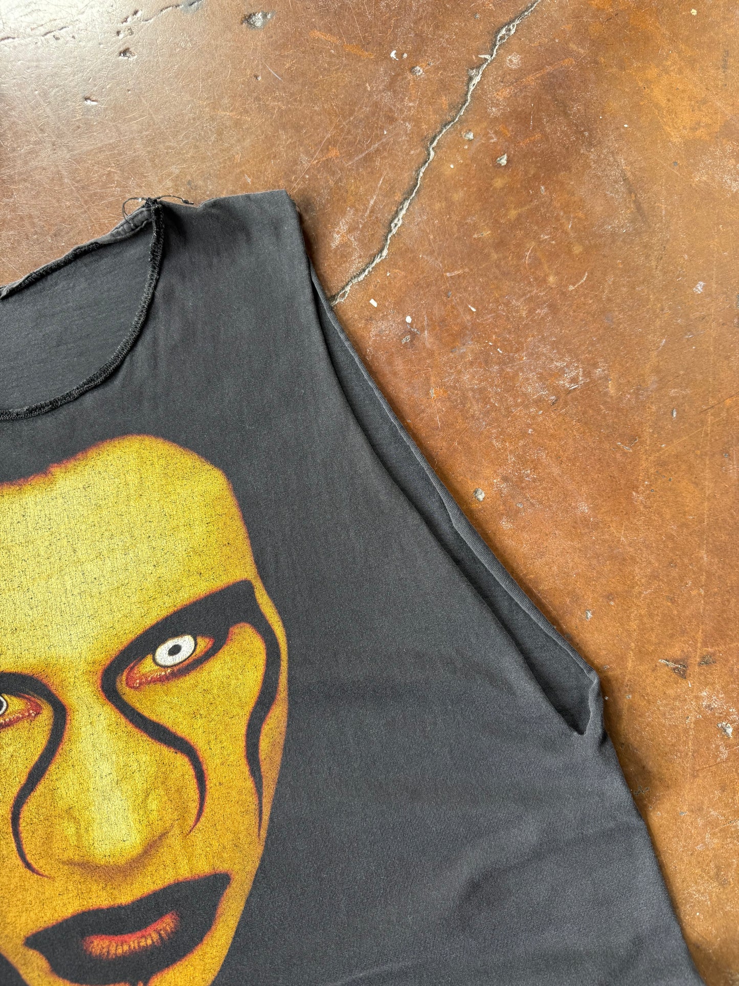 1997 Marilyn Manson "sex is dead" cut-off shirt (LARGE)