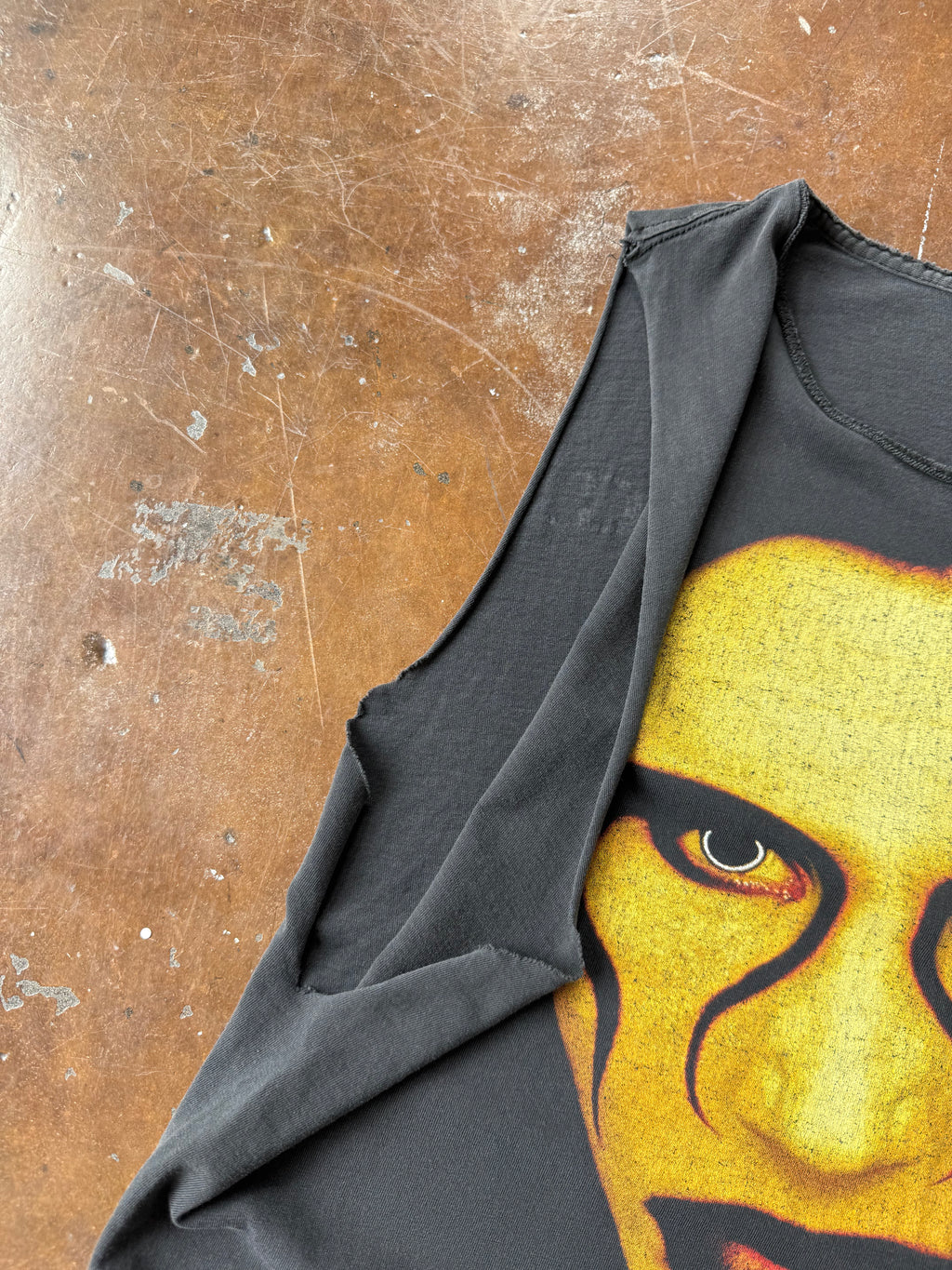 1997 Marilyn Manson "sex is dead" cut-off shirt (LARGE)