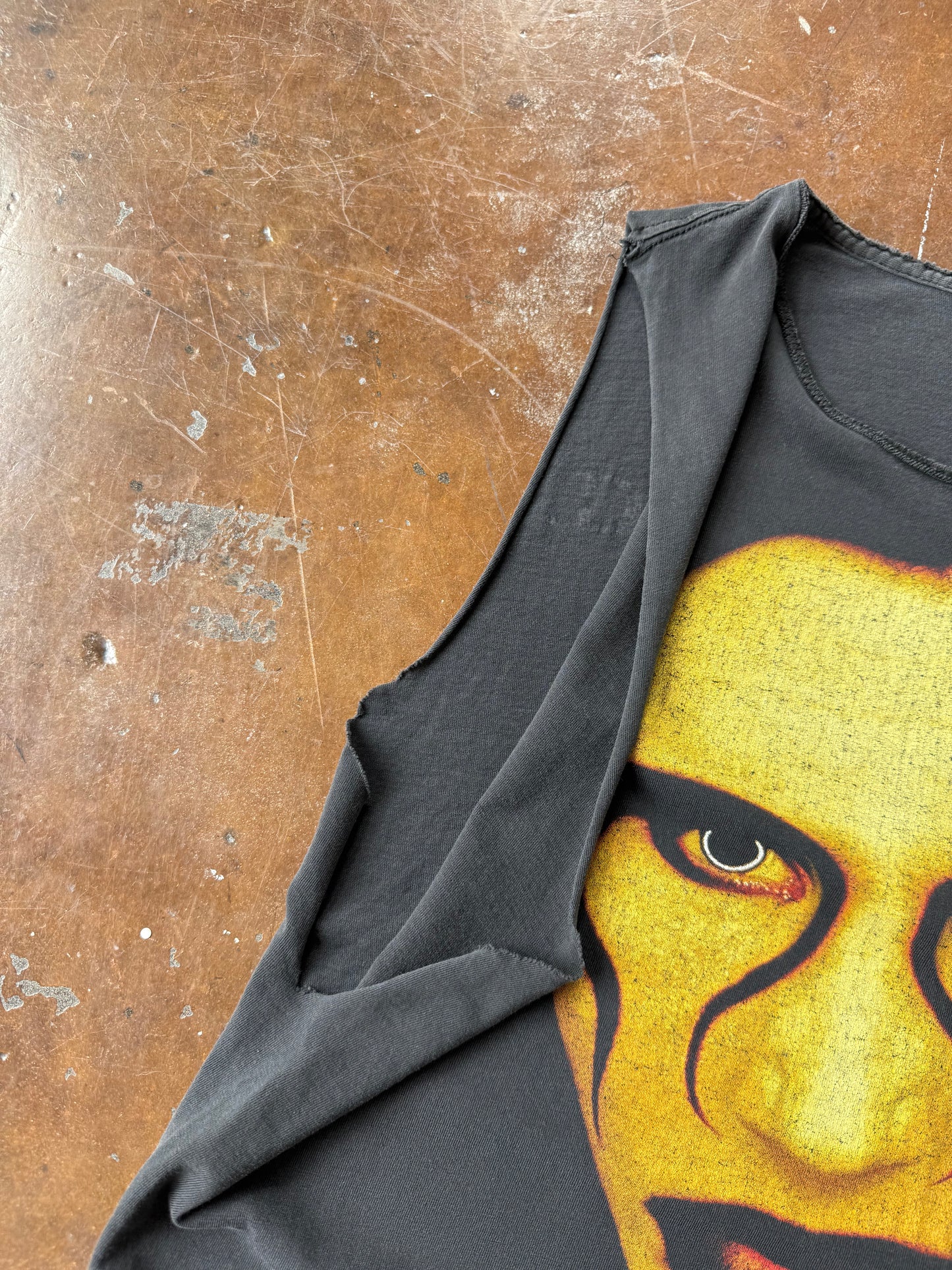 1997 Marilyn Manson "sex is dead" cut-off shirt (LARGE)