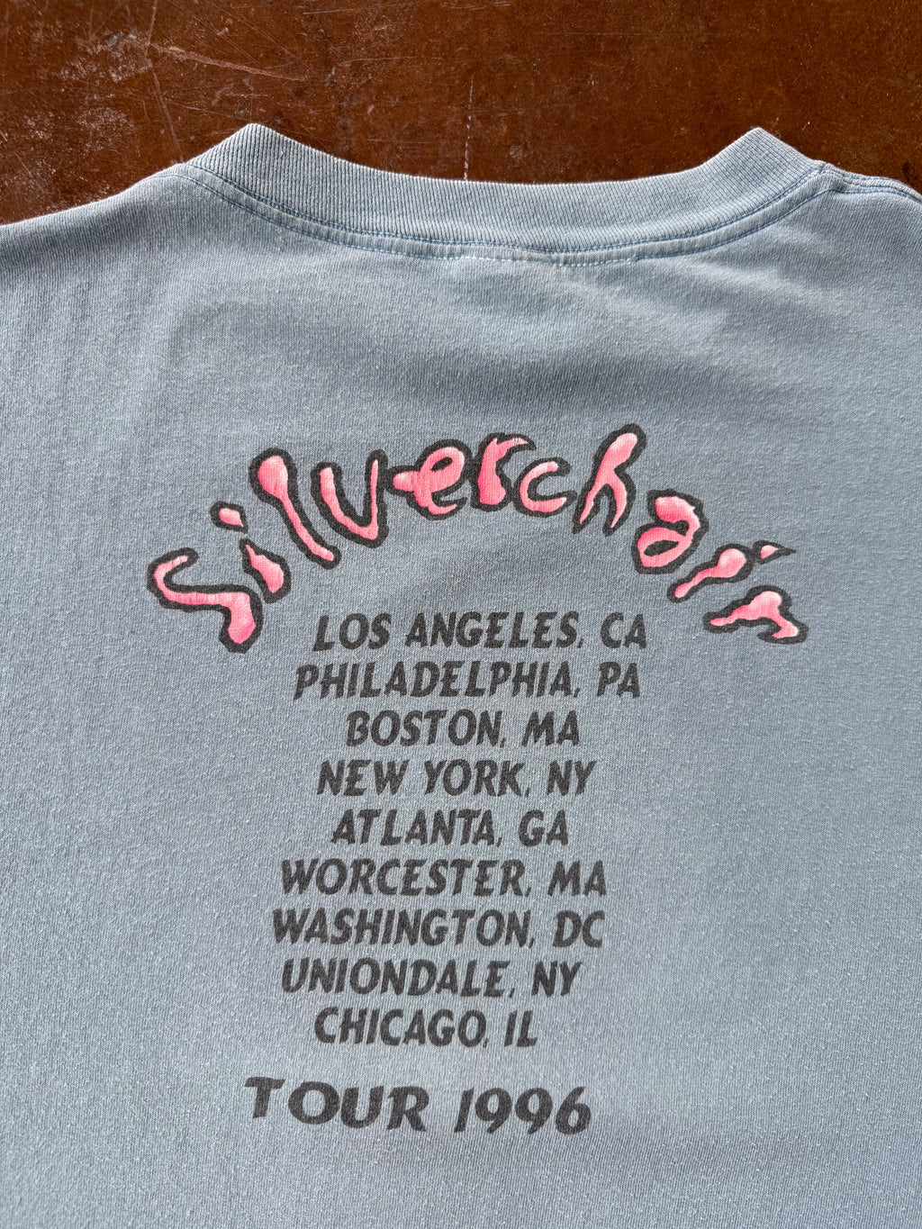 1996 Silverchair "USA tour" band shirt (LARGE)