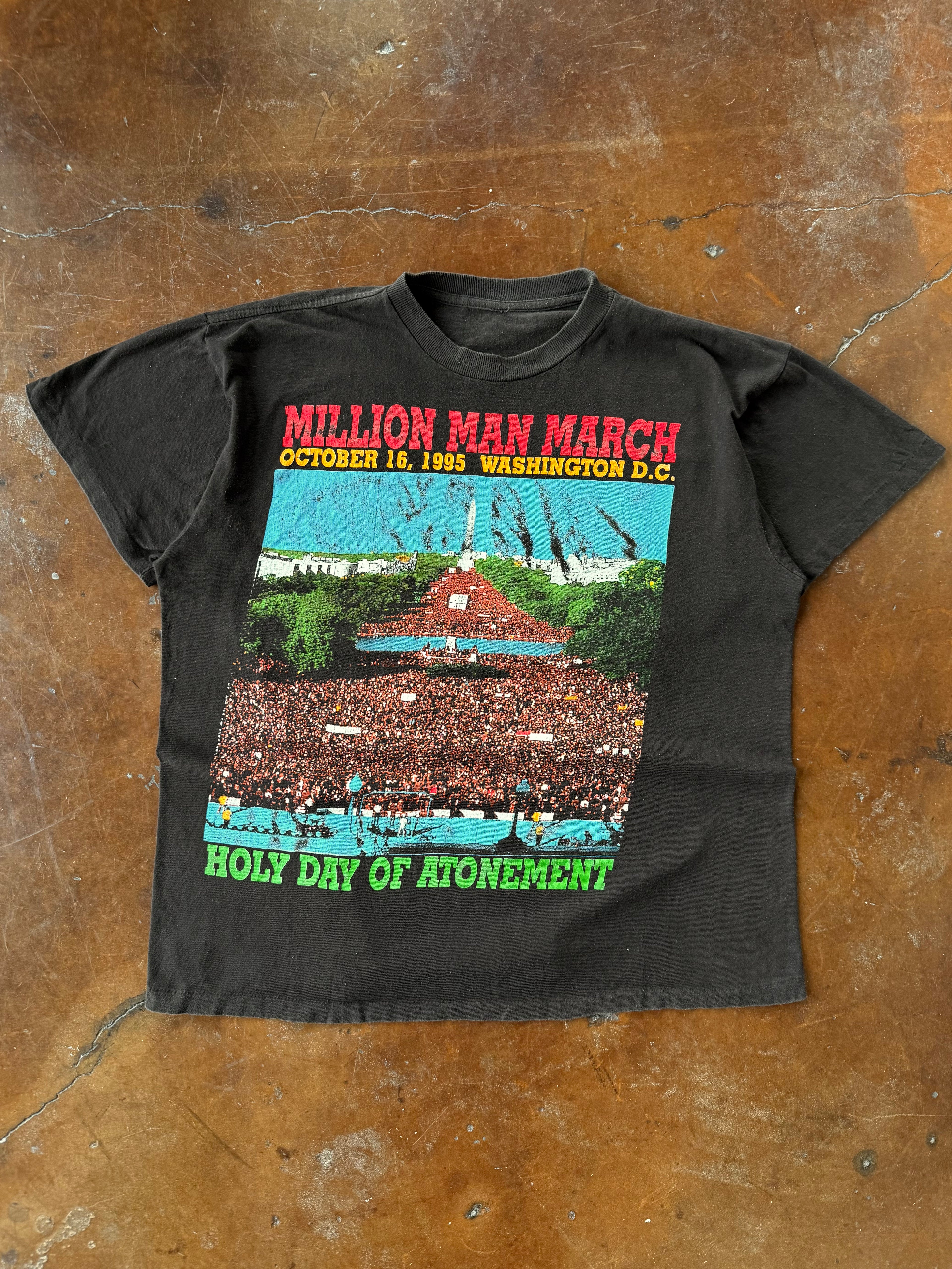 1995 Million Man March "memorial rap style" shirt (XL)