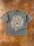 90s faded & distressed Harley Davidson "looney tunes" biker shirt (XL)