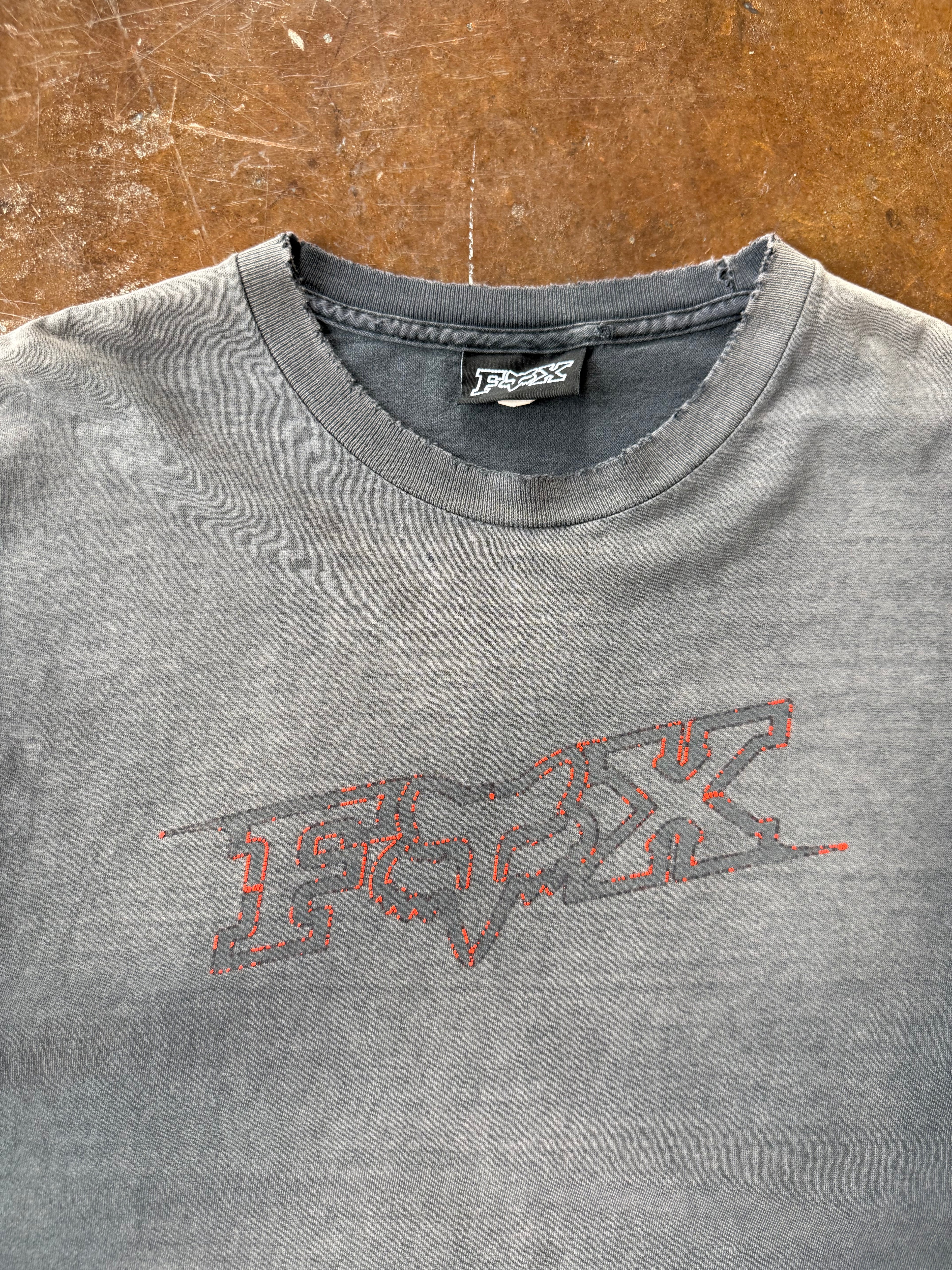 2000s faded Fox Racing shirt (XL)