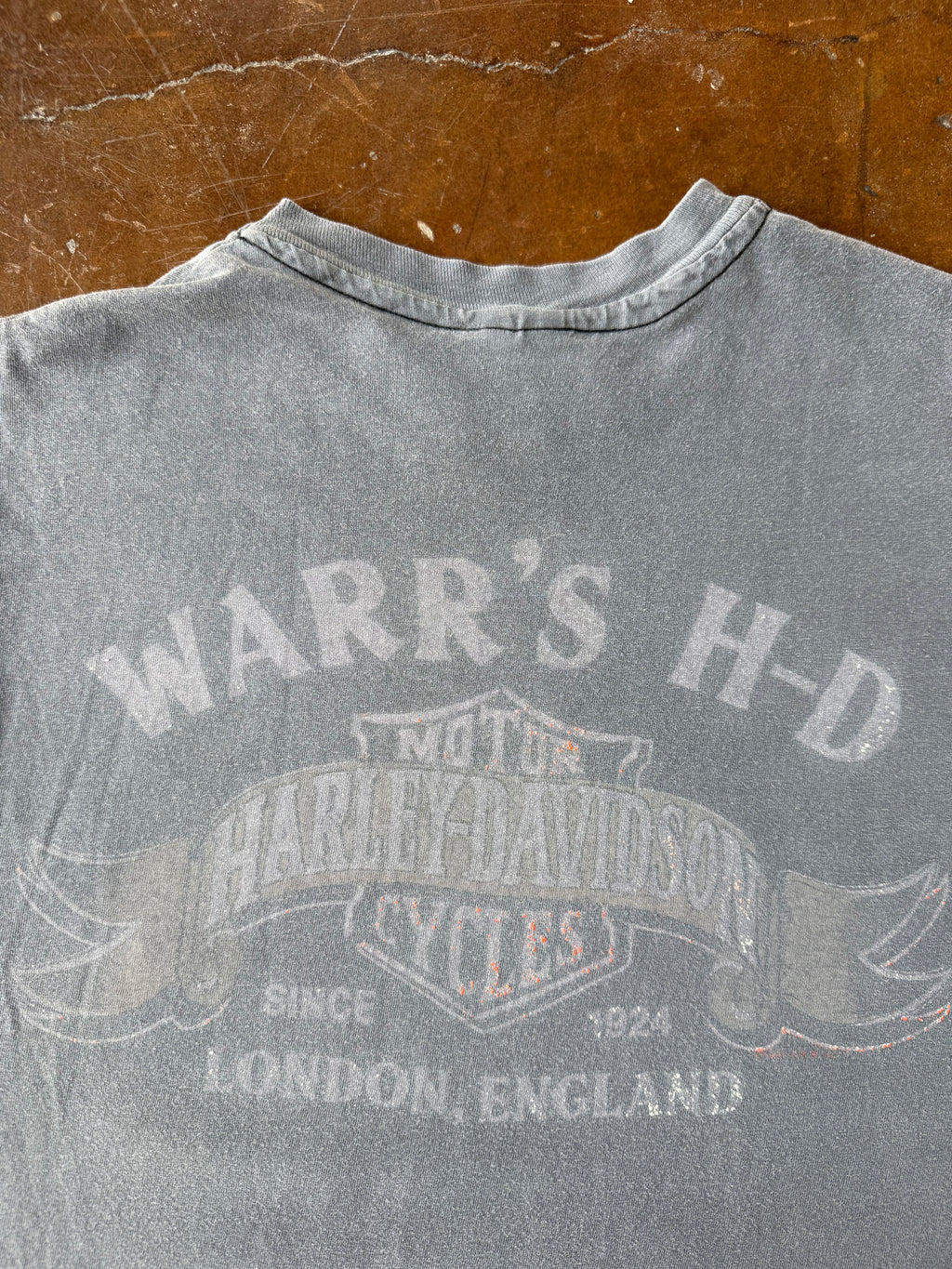 80s faded Harley Davidson "if I have to explain, you wouldn't understand" biker shirt (LARGE)