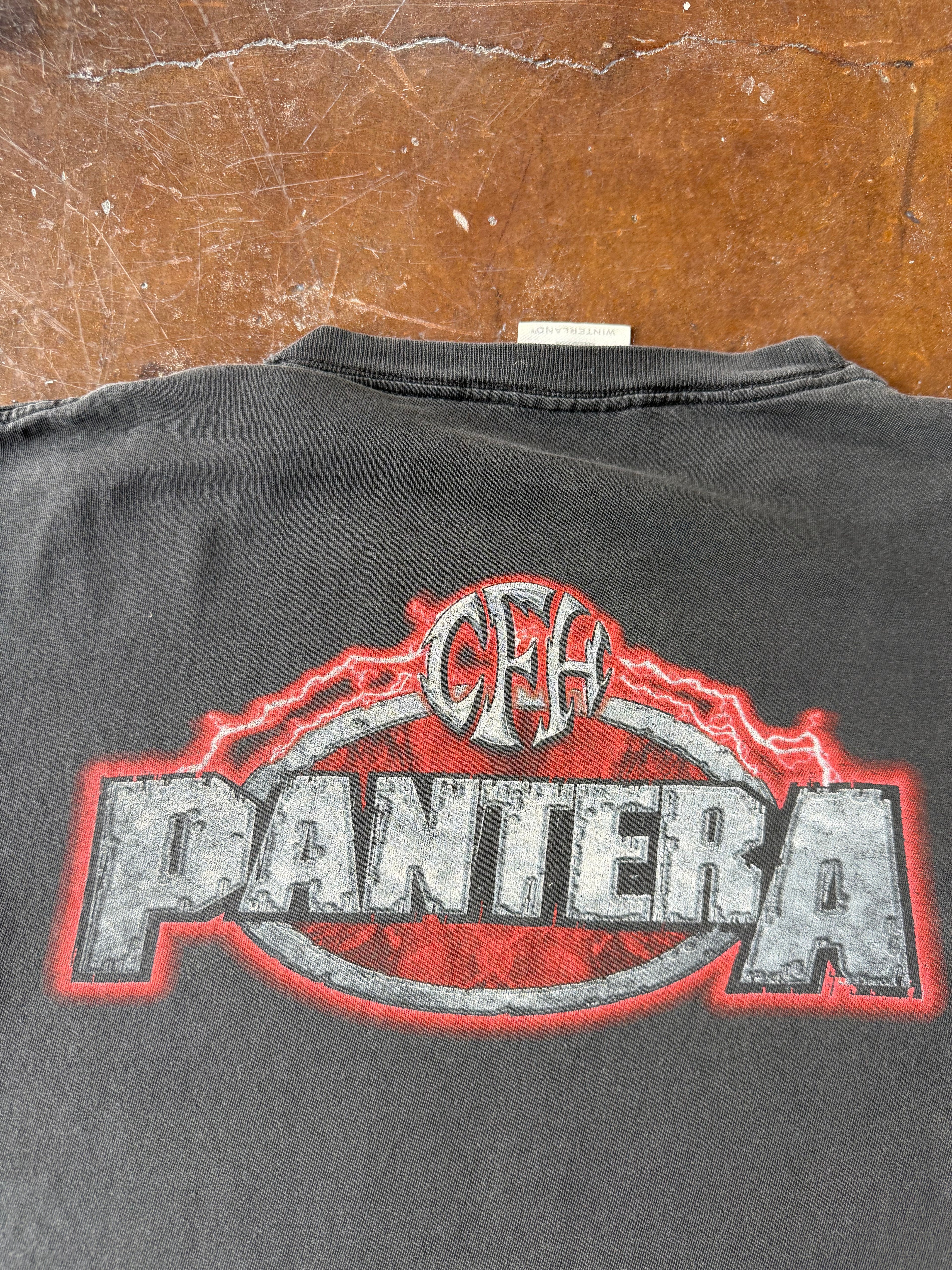 2000 Pantera "cowboys from hell" band shirt (LARGE)