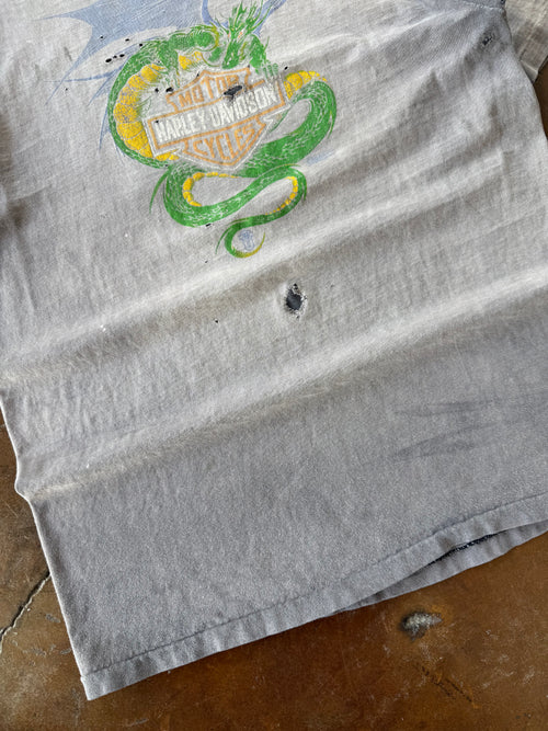 1987 faded Harley Davidson "dragon" shirt (LARGE)