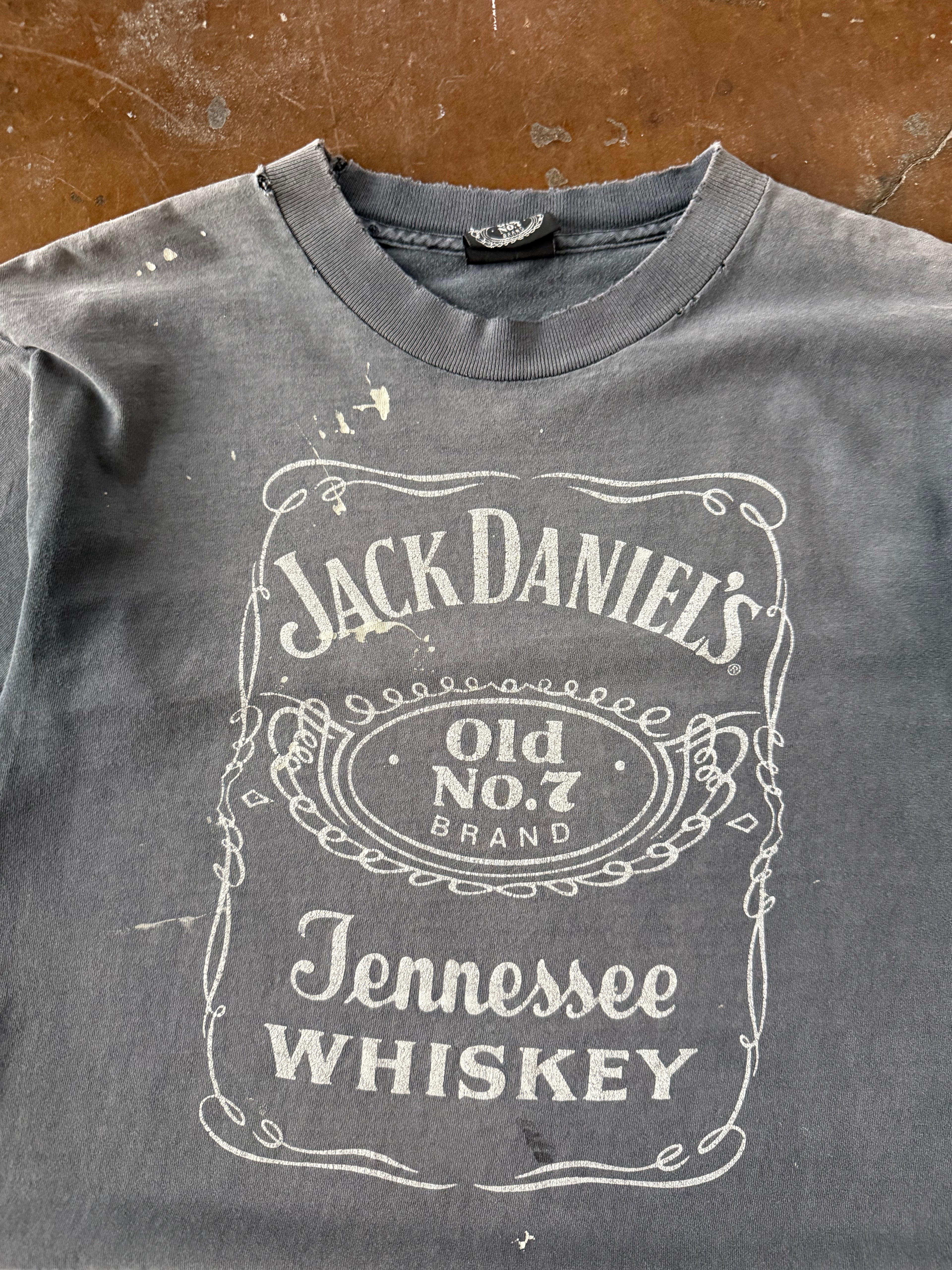 2000s faded Jack Daniel's promo shirt (MEDIUM)