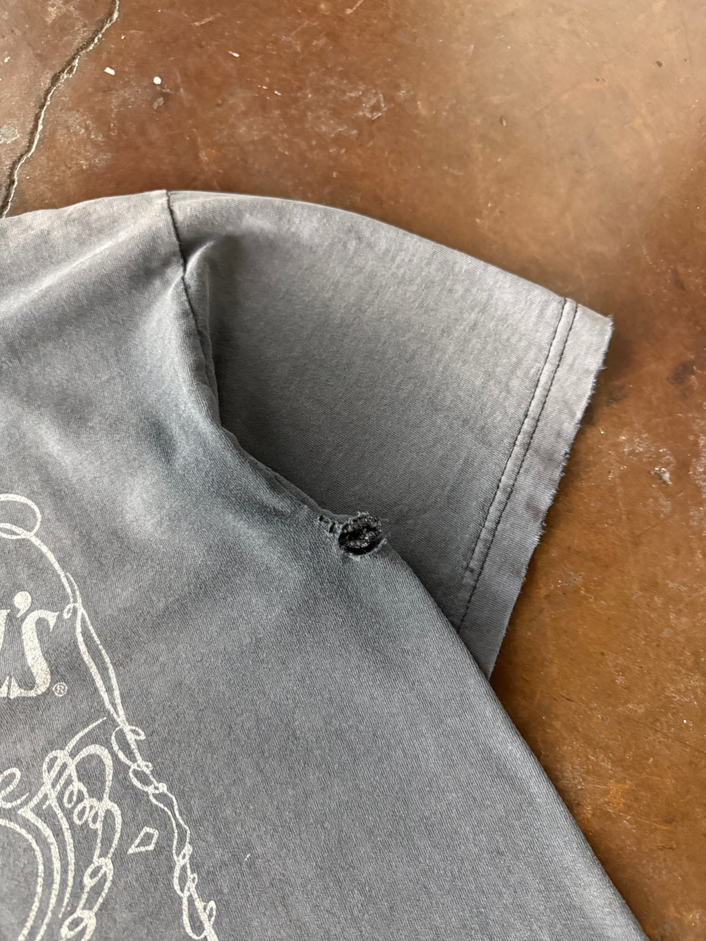2000s faded Jack Daniel's promo shirt (MEDIUM)