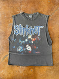 2001 faded & distressed Slipkont cut-off band shirt (LARGE)