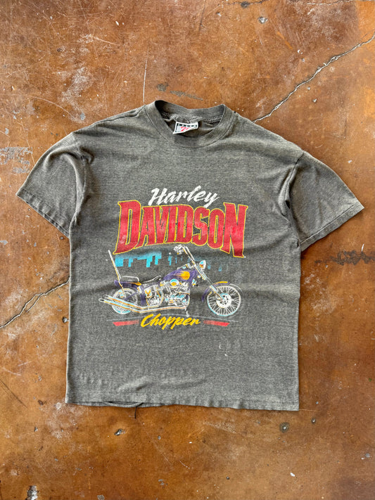 90s faded Harley Davidson choppers biker shirt (XL)