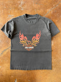 1998 Harley Davidson "flame eagle" biker shirt (MEDIUM)