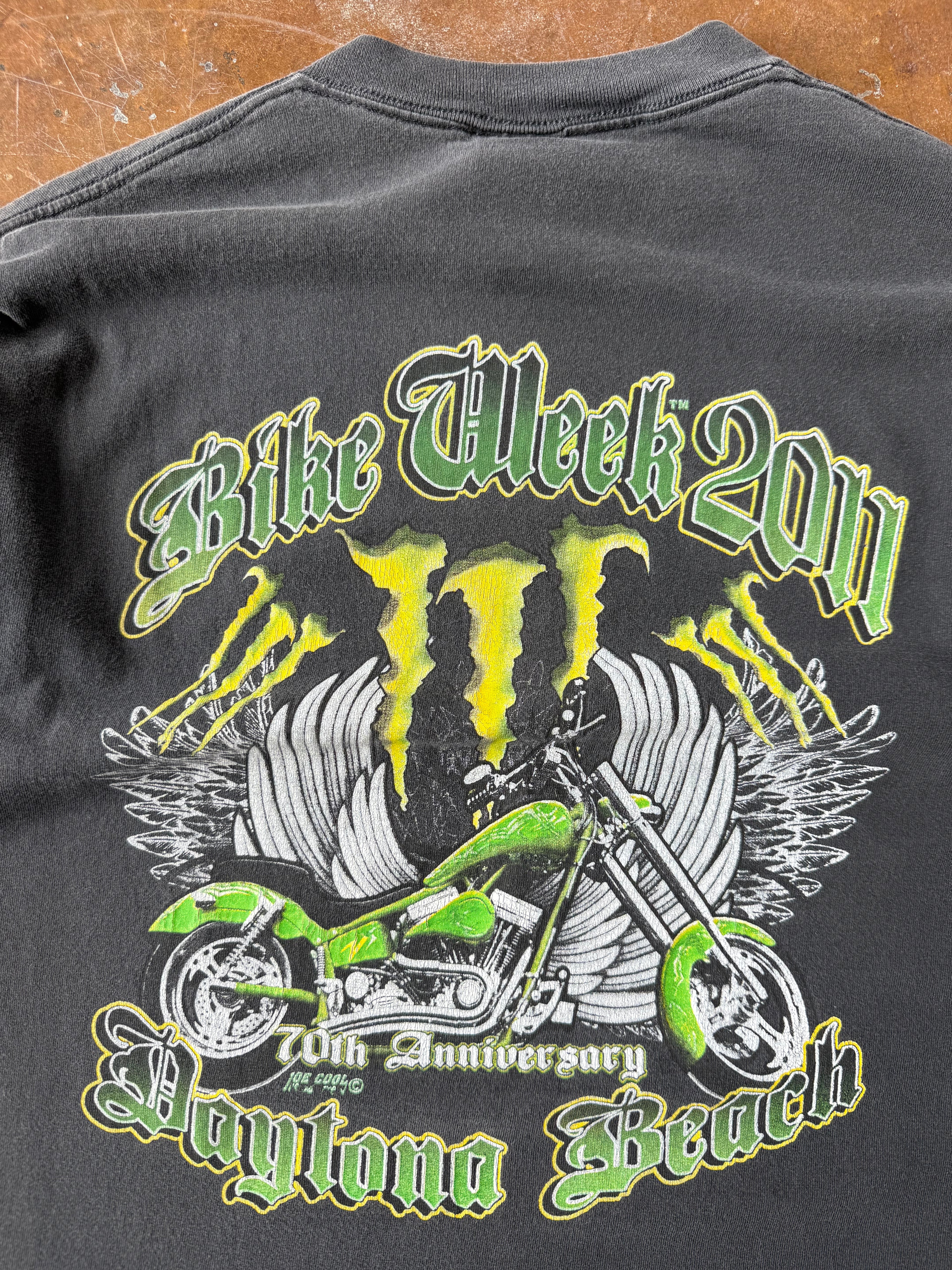 2011 Monster Bike Week biker shirt (LARGE)
