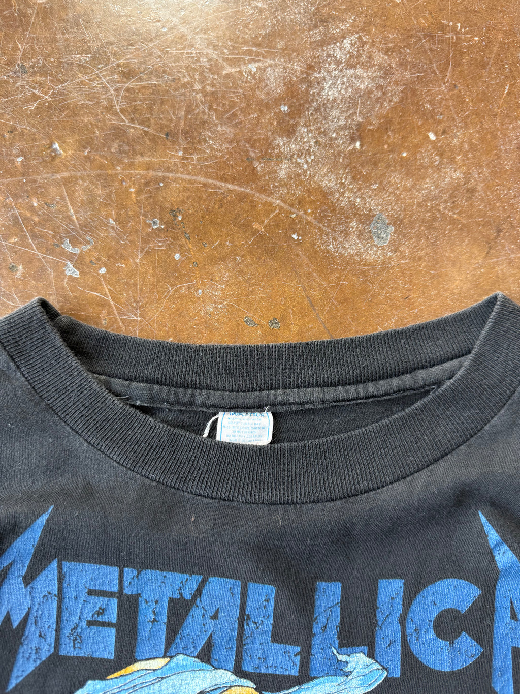1989 Metallica "doris" band shirt (LARGE)