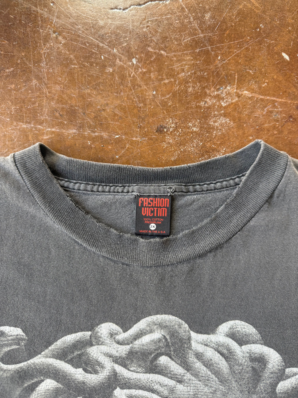 1997 Fashion Victim "medusa" shirt (XXL)