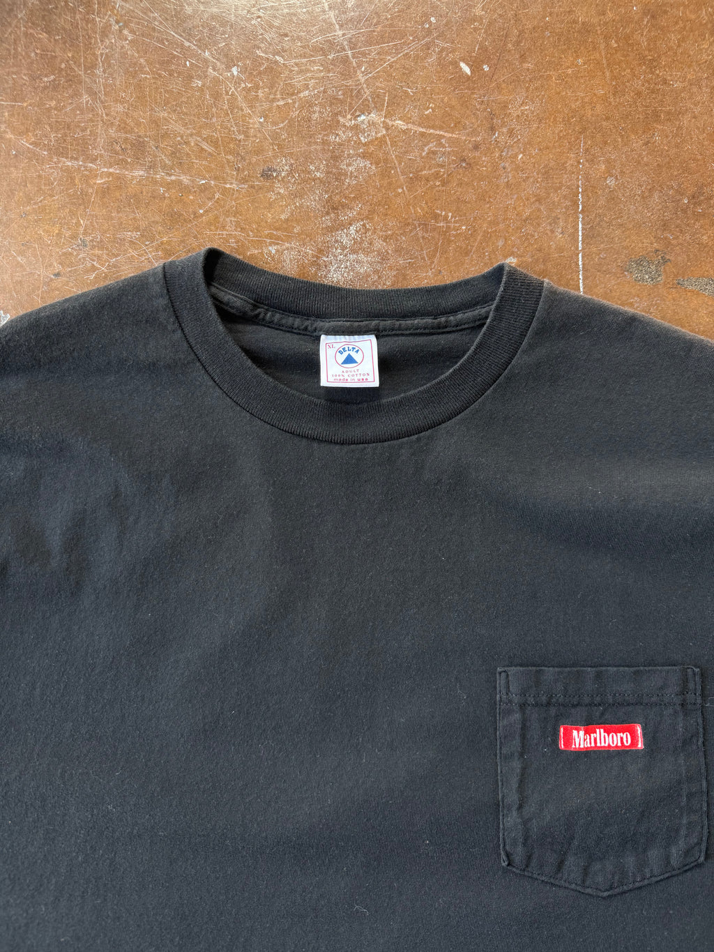90s Marlboro "logo spellout" promo shirt (XL)