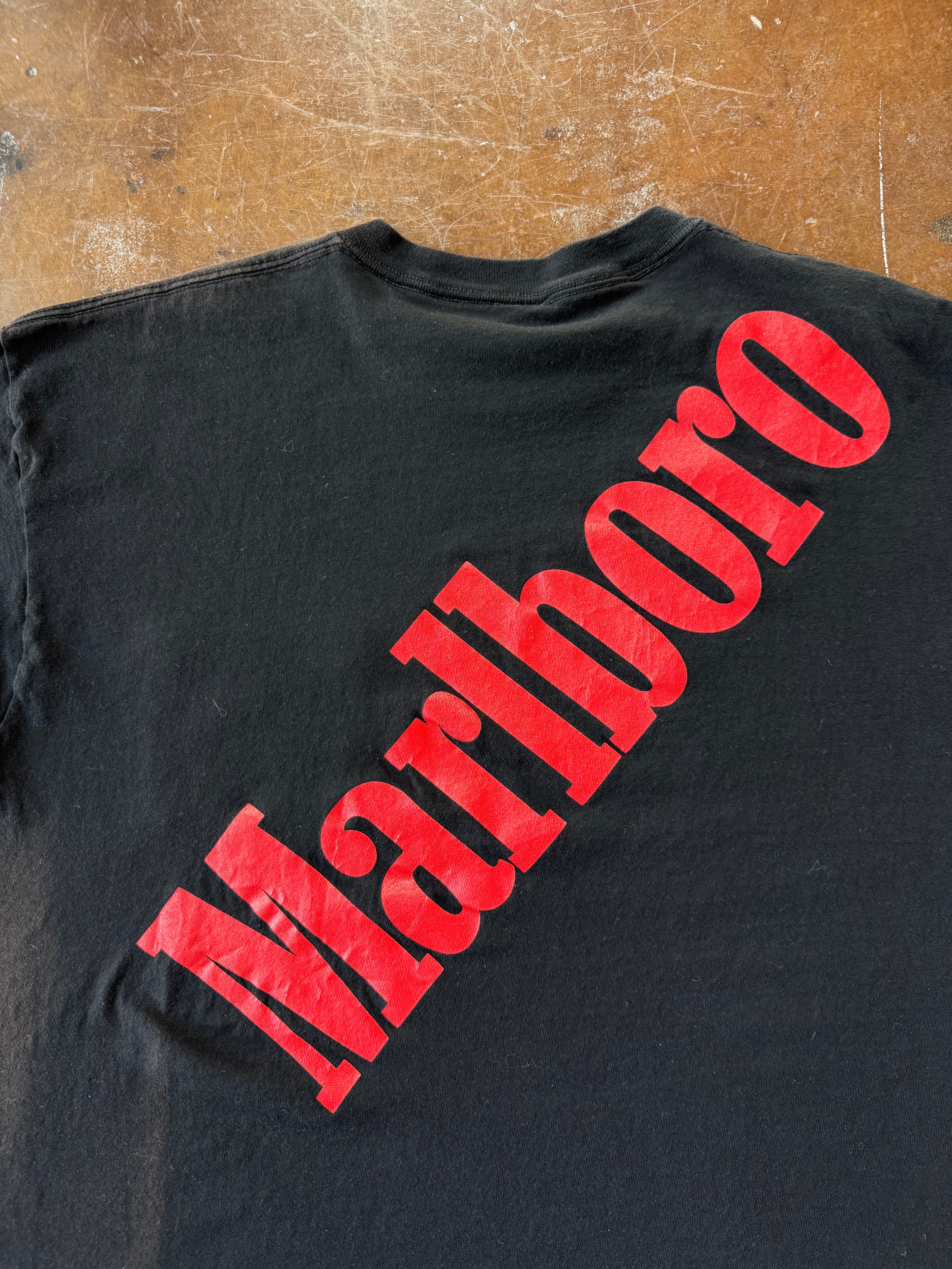 90s Marlboro "logo spellout" promo shirt (XL)