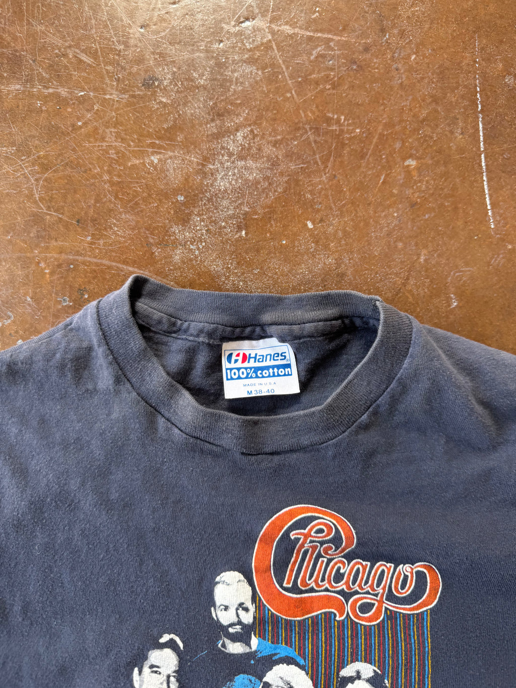 1984 Chicago "on tour" band shirt (MEDIUM)