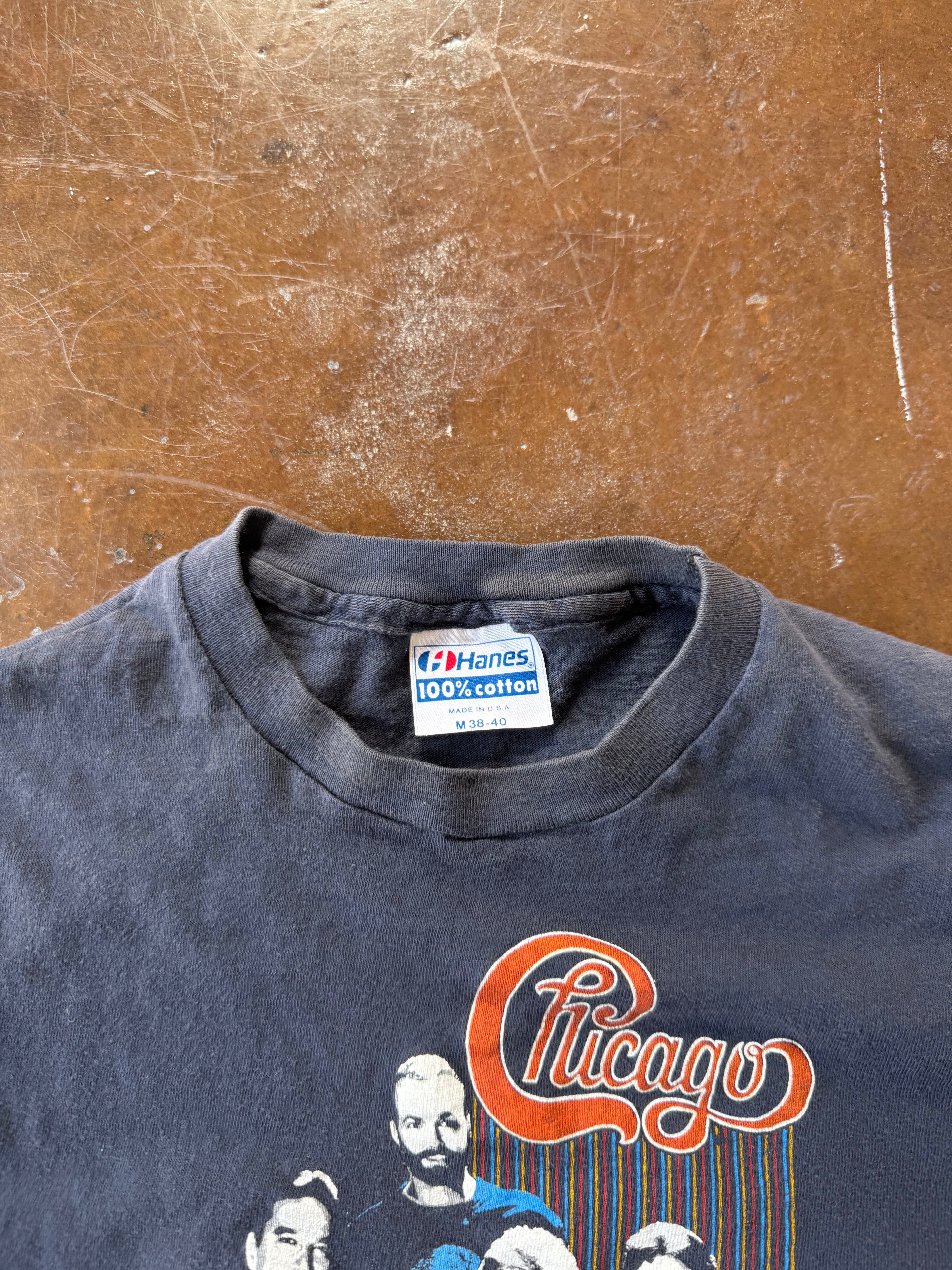 1984 Chicago "on tour" band shirt (MEDIUM)
