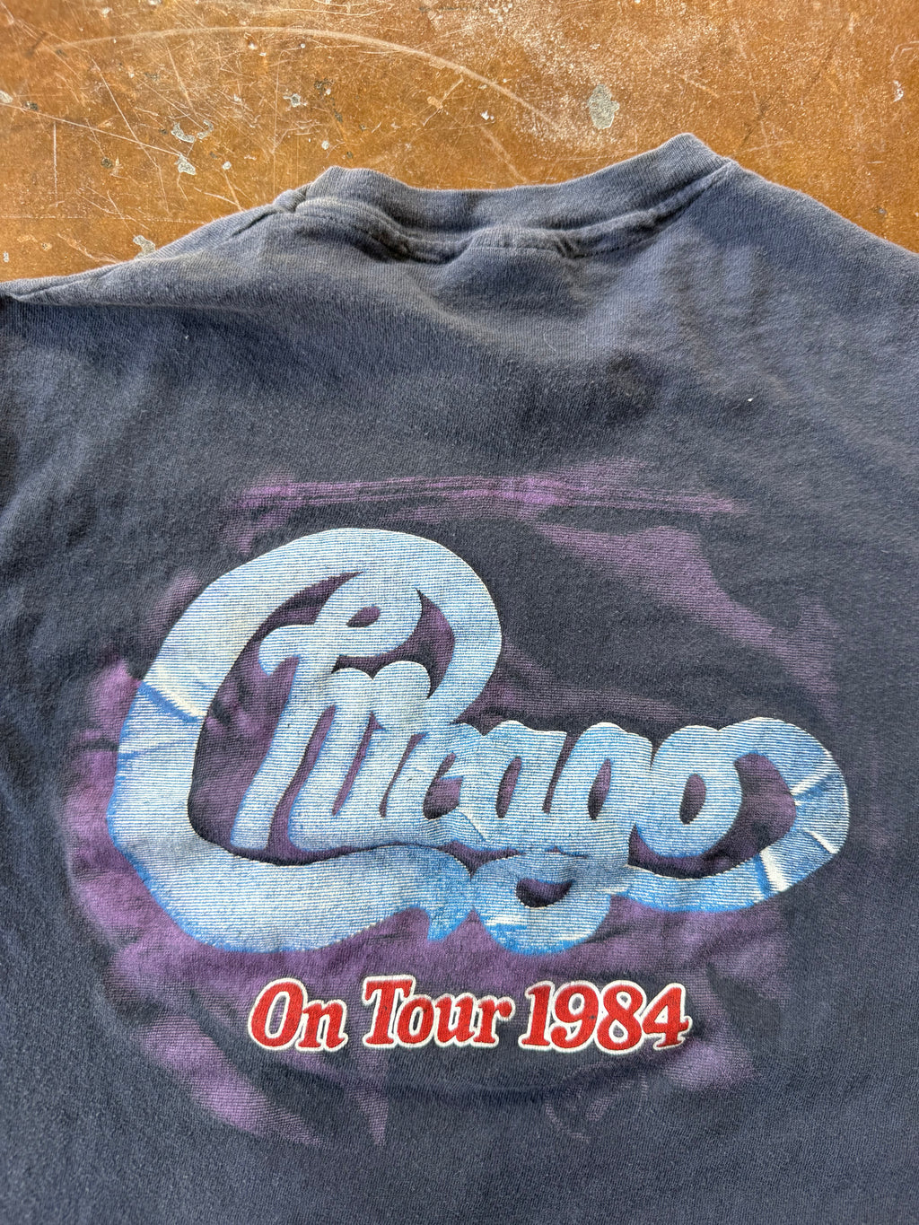 1984 Chicago "on tour" band shirt (MEDIUM)