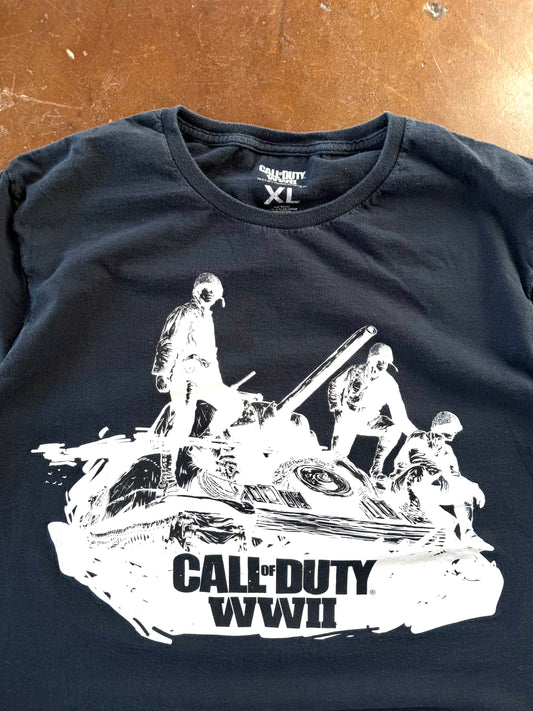 2017 Call of Duty "WWll" video game promo tee (XL)