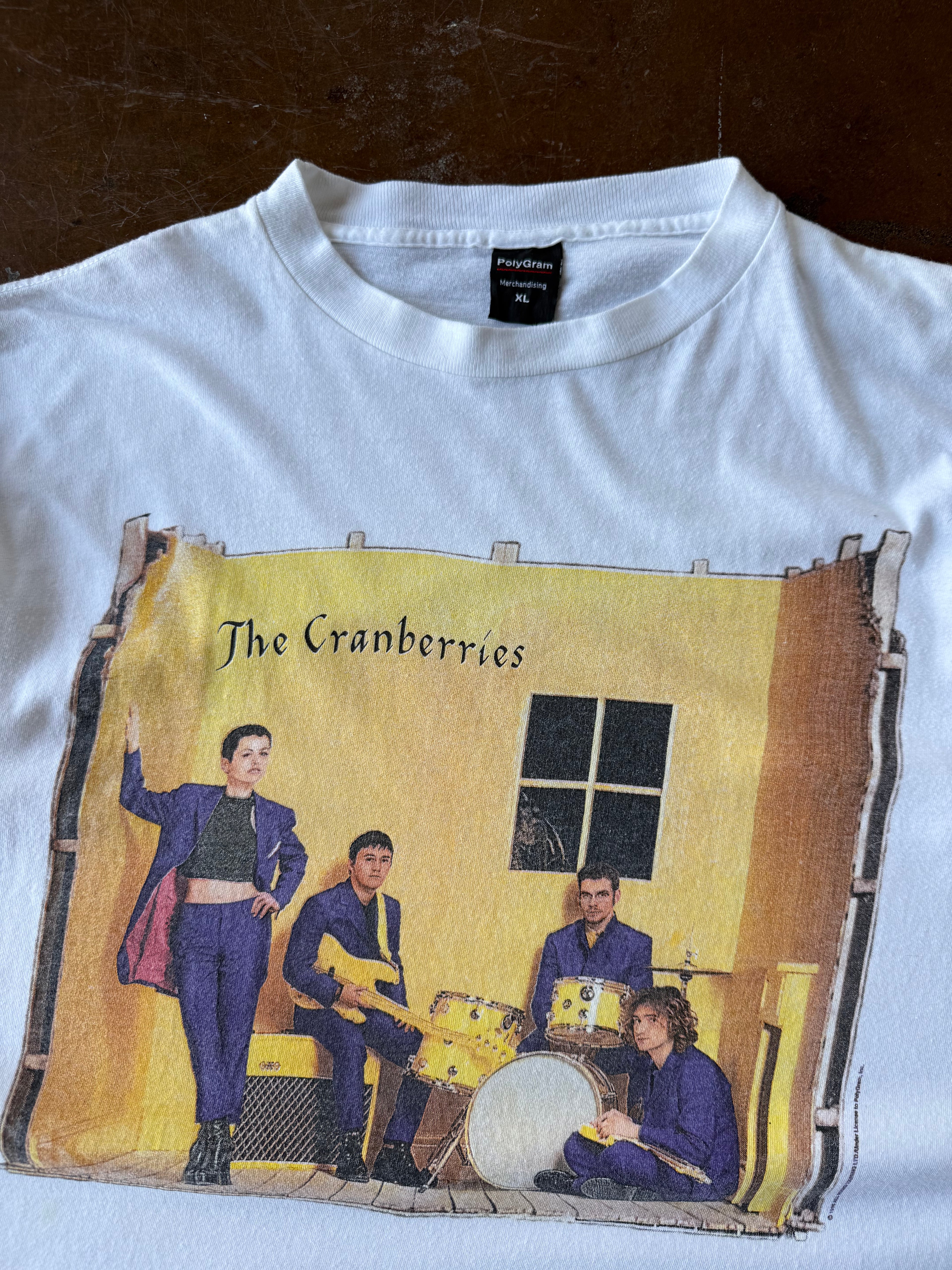 1996 The Cranberries "to the faithful departed" tour shirt (XL)