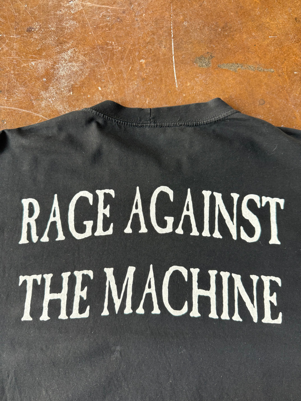 90s Rage Against the Machine "bombtrack" euro band shirt (XL)