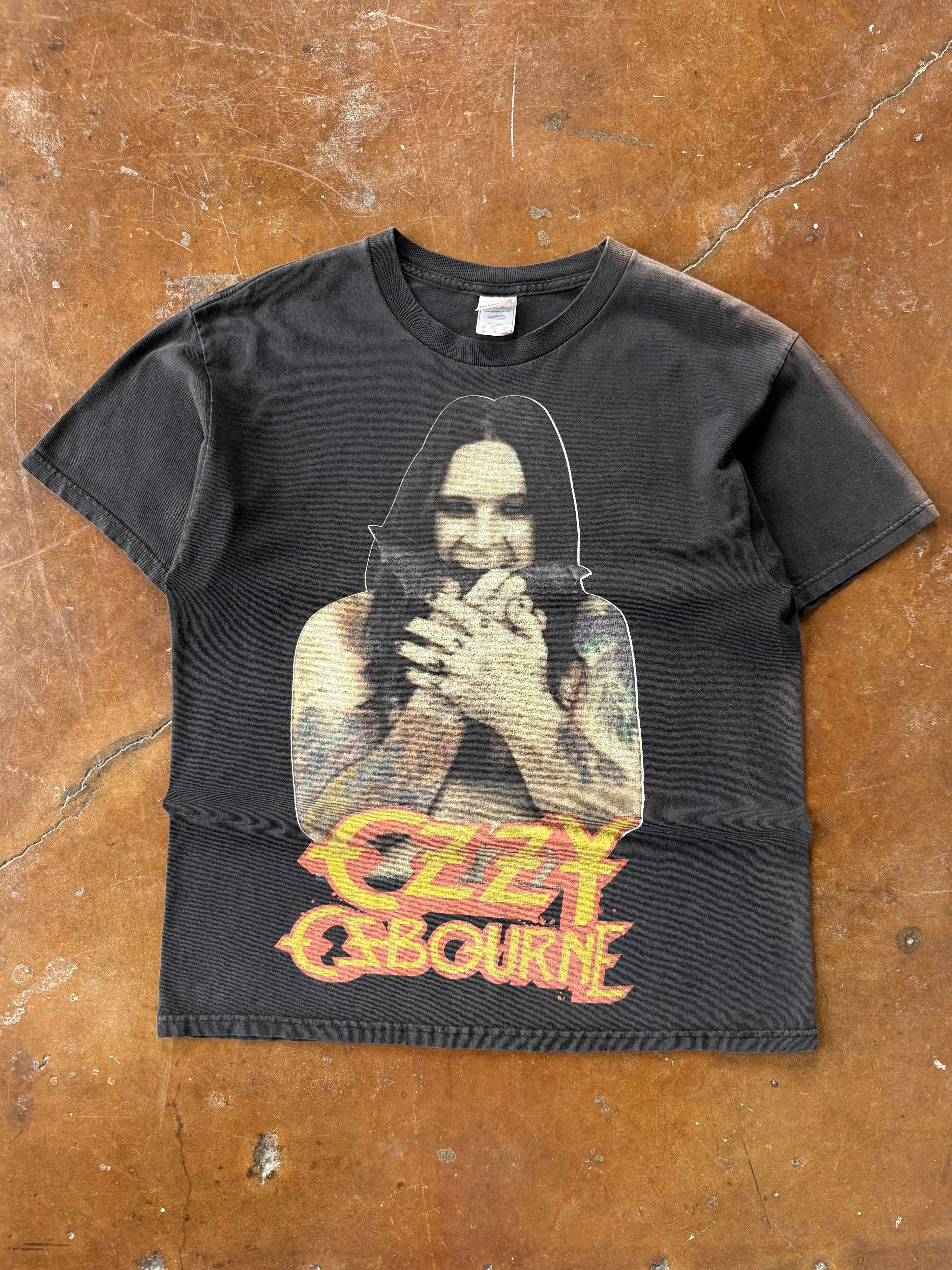 2007 Ozzy Osbourne "bat" band shirt (LARGE)