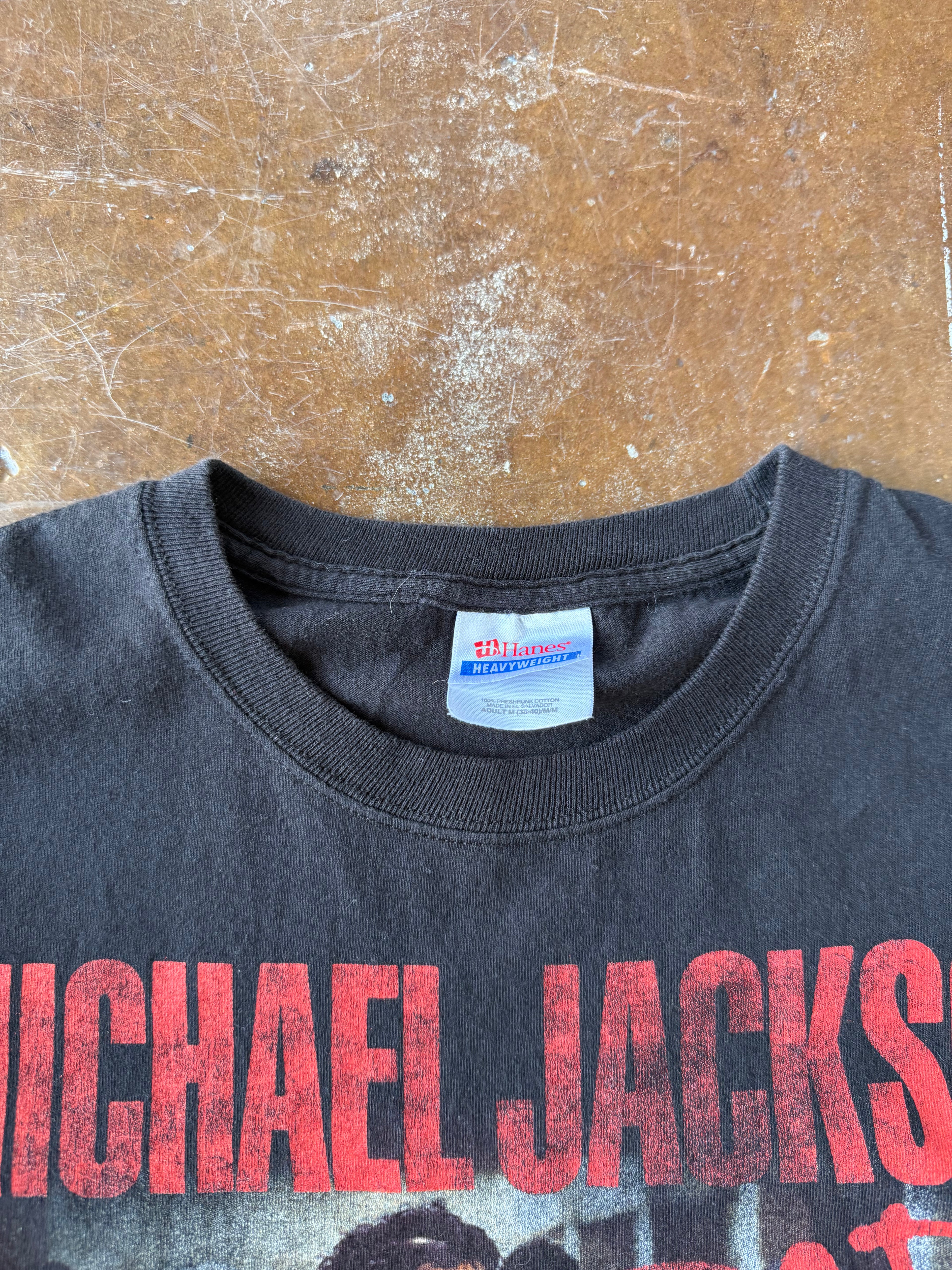 2000s Michael Jackson "bad" music shirt (MEDIUM)