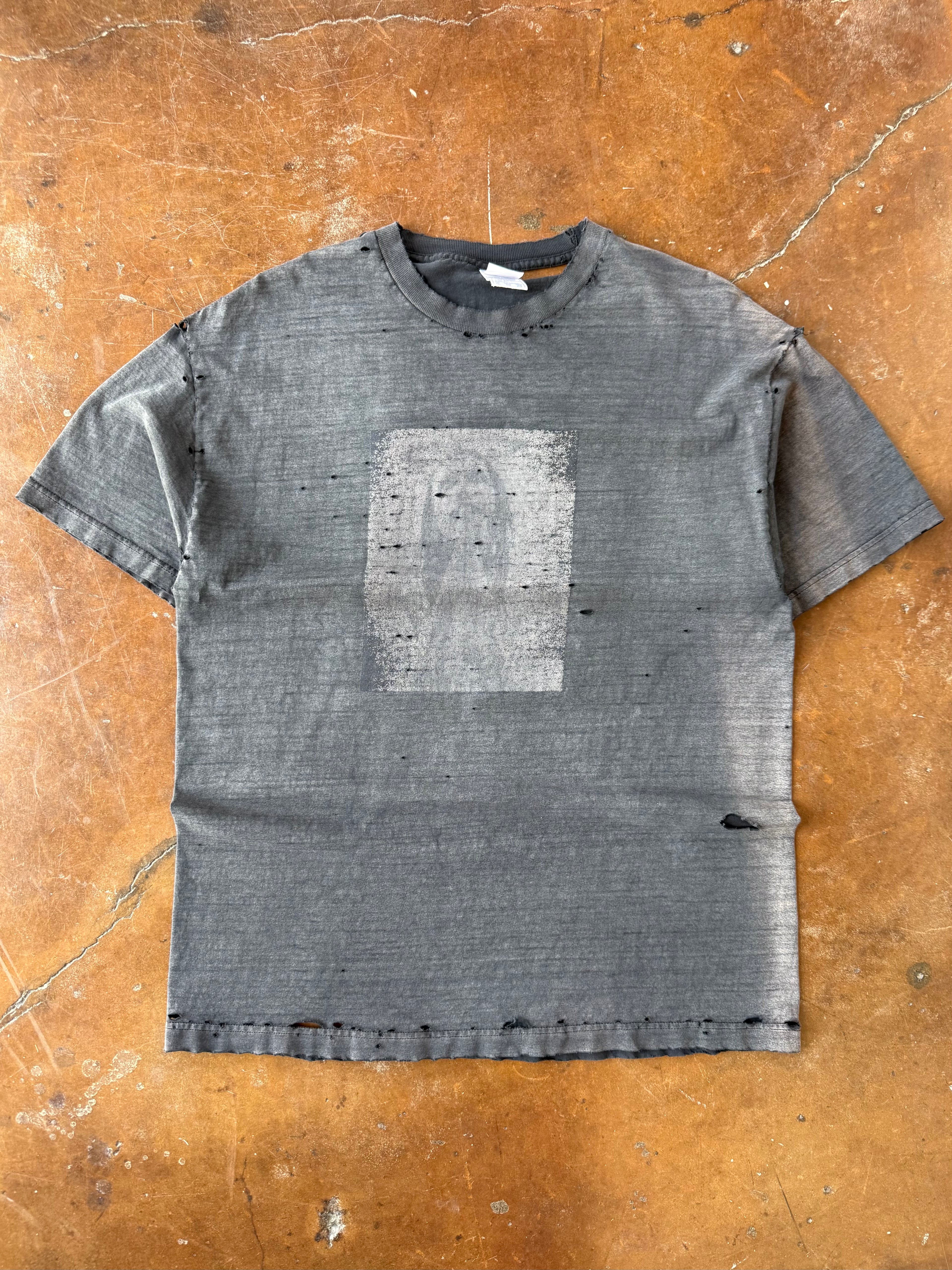 2000s faded & distressed Marilyn Manson "portrait" band shirt (XL)