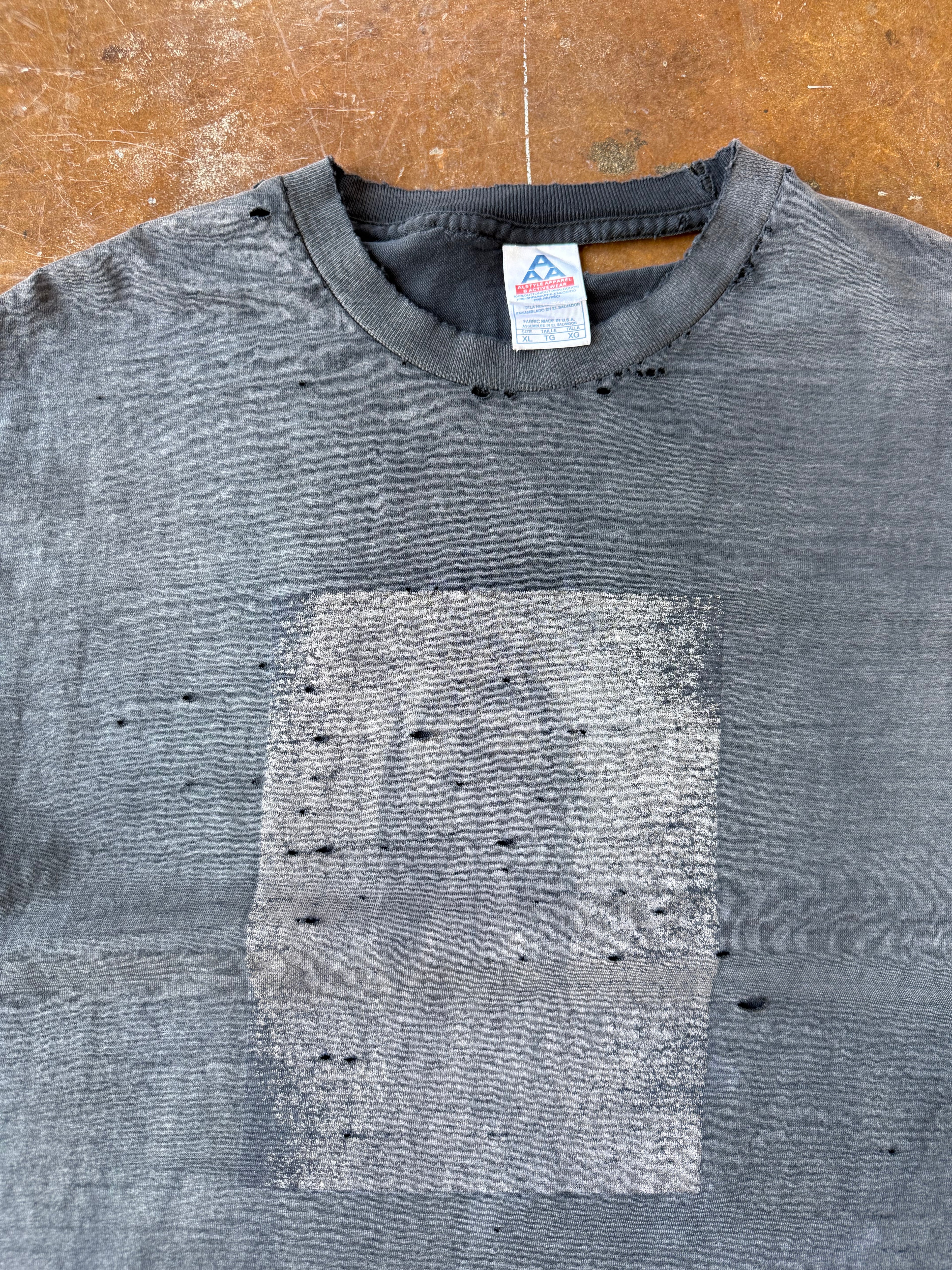 2000s faded & distressed Marilyn Manson "portrait" band shirt (XL)