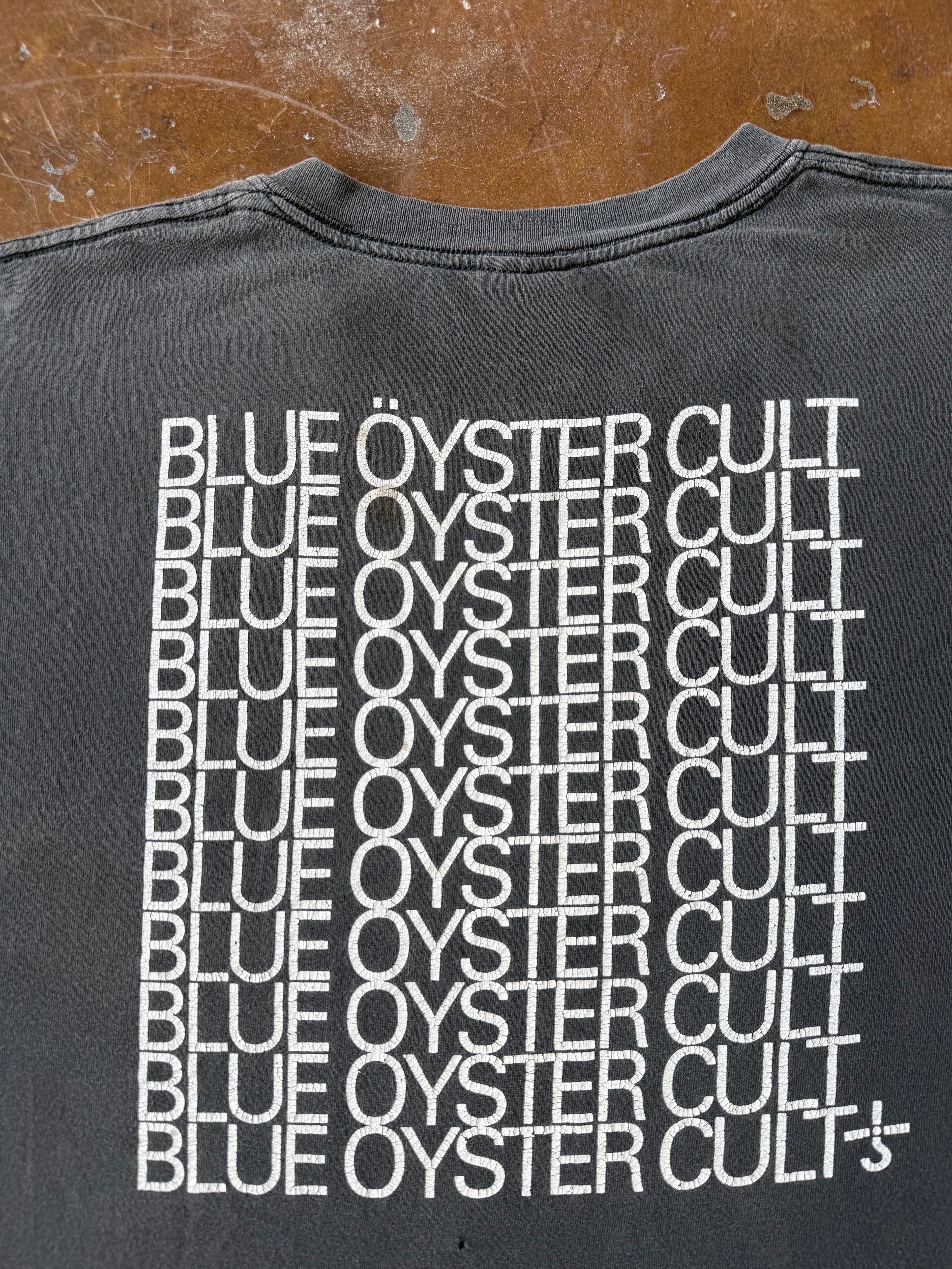2000s Blue Oyster Cult "emblem" band shirt (XL)