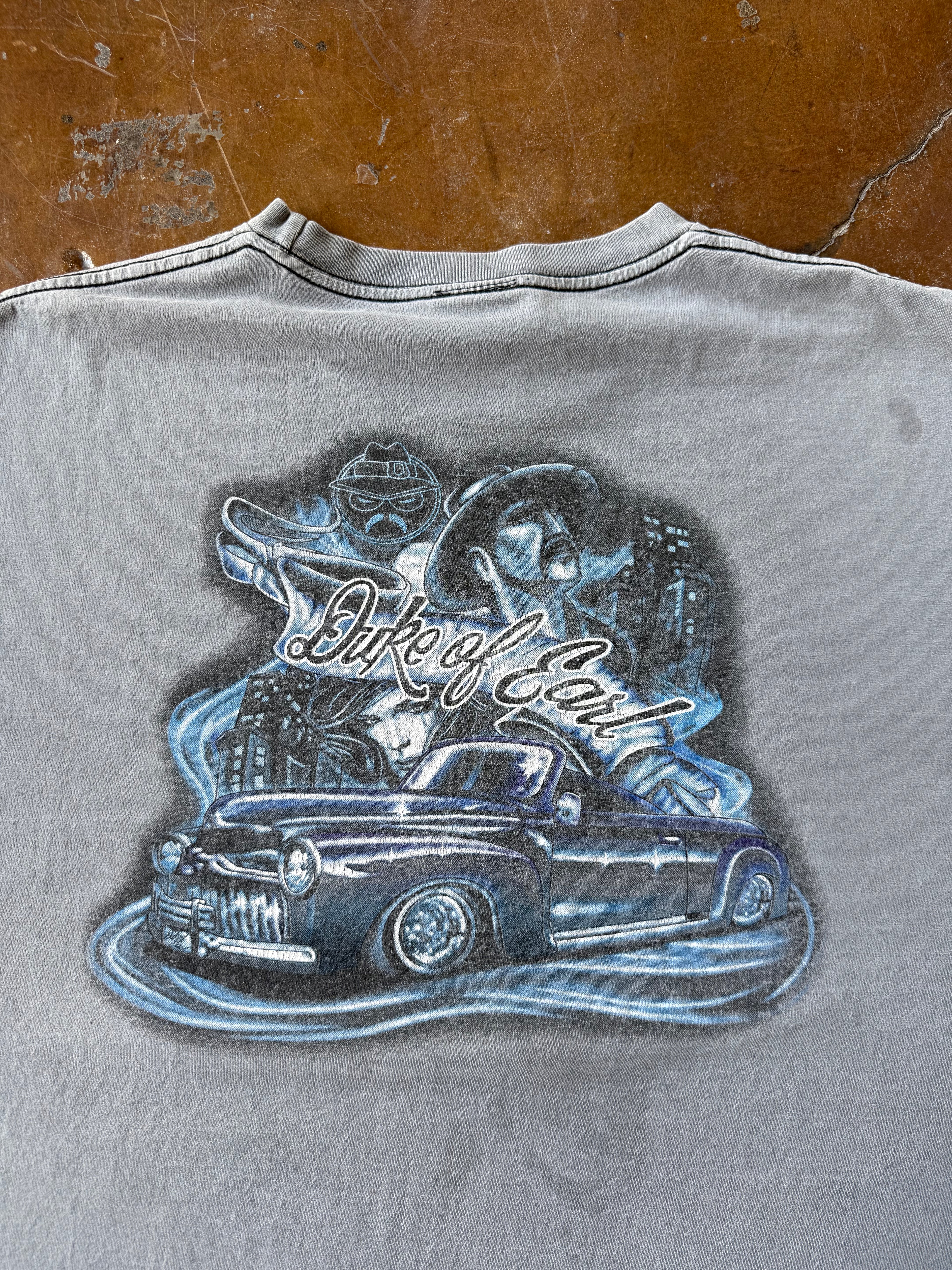 2000s faded ODM Duke of Earl classic car shirt (XXL)