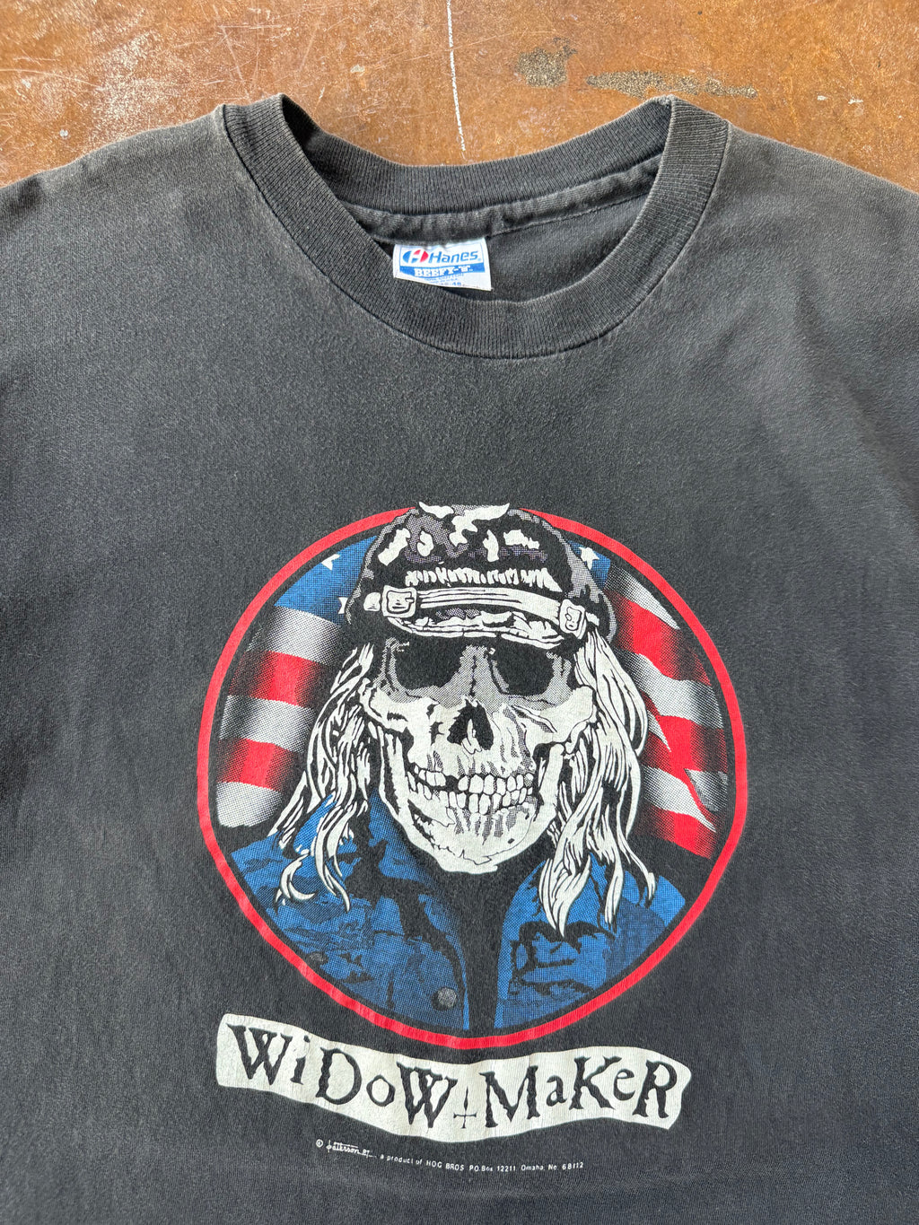1990 Sturgis Widow Maker biker shirt (XL)