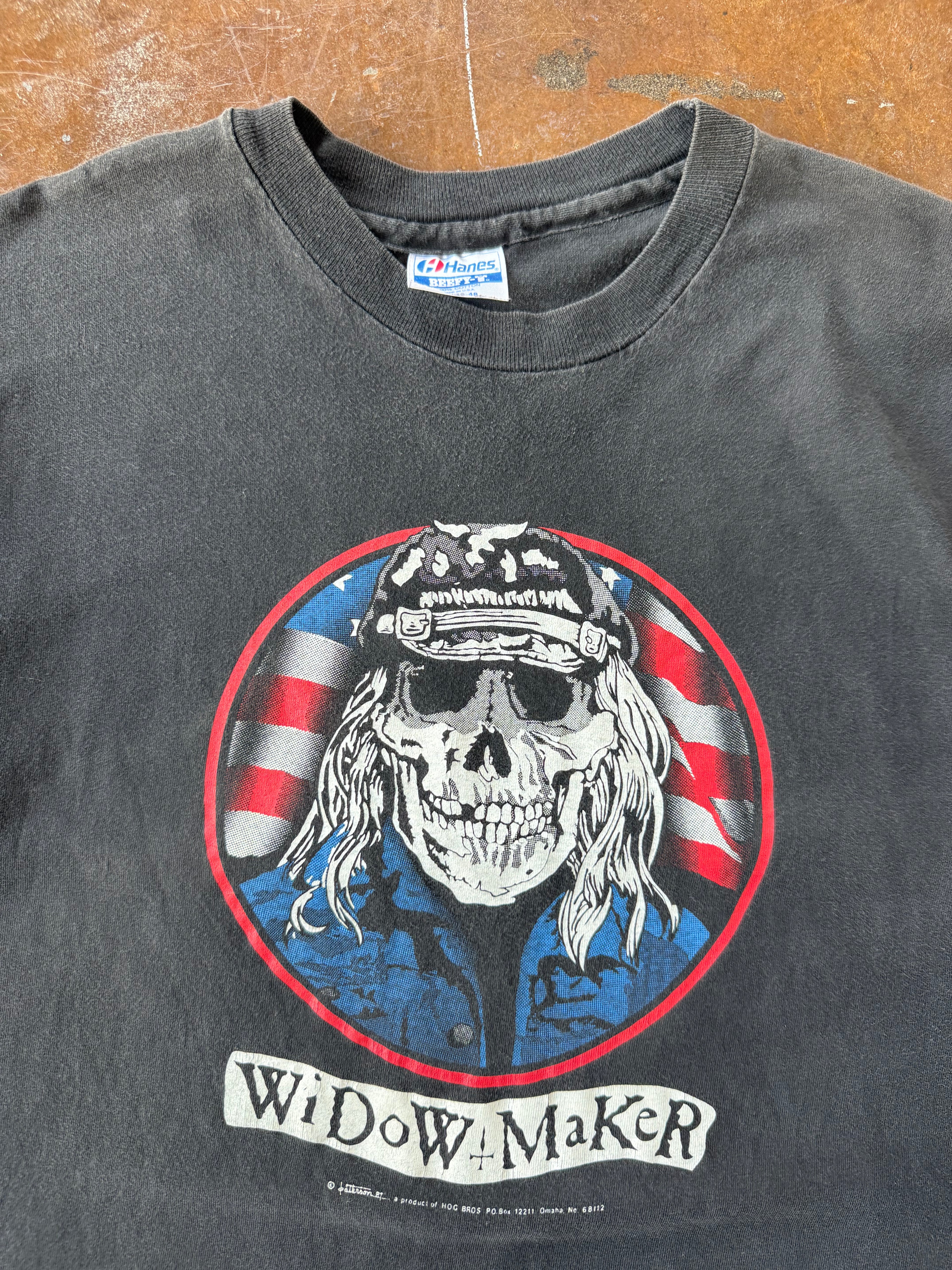 1990 Sturgis Widow Maker biker shirt (XL)