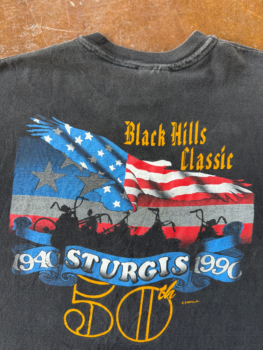 1990 Sturgis Widow Maker biker shirt (XL)