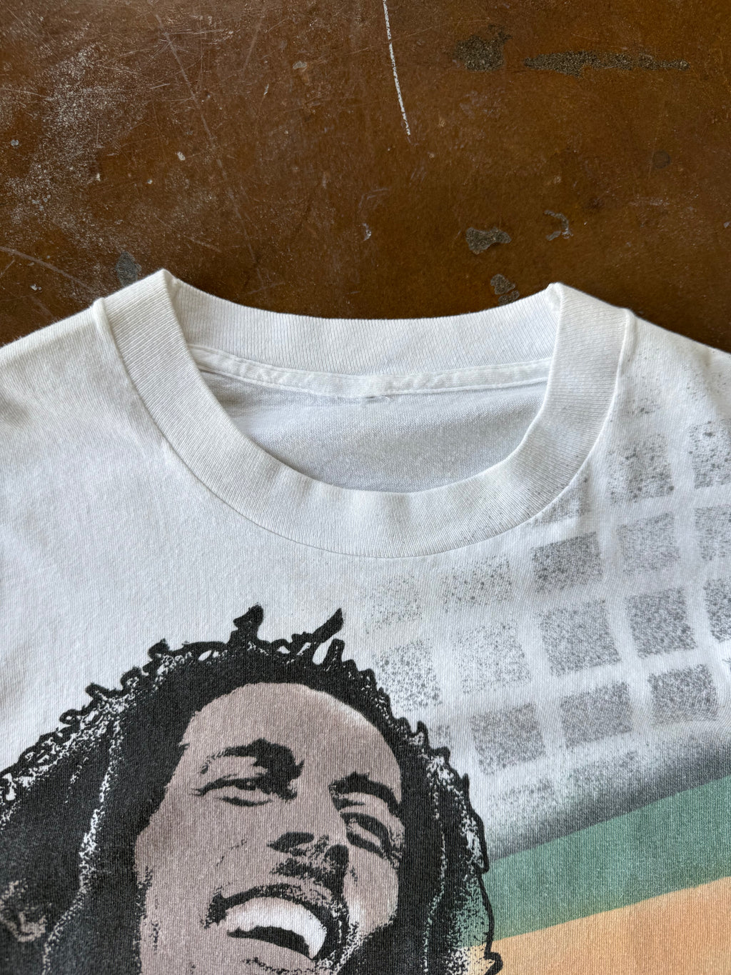 90s Bob Marley "portrait" shirt (XL)