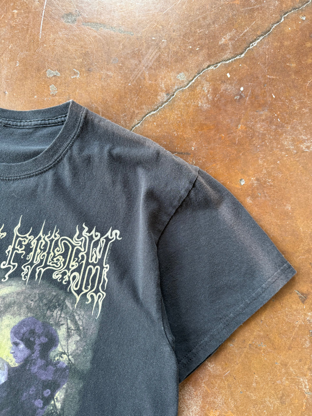 2000s Cradle of Filth "twelfth disciple" band shirt (LARGE)
