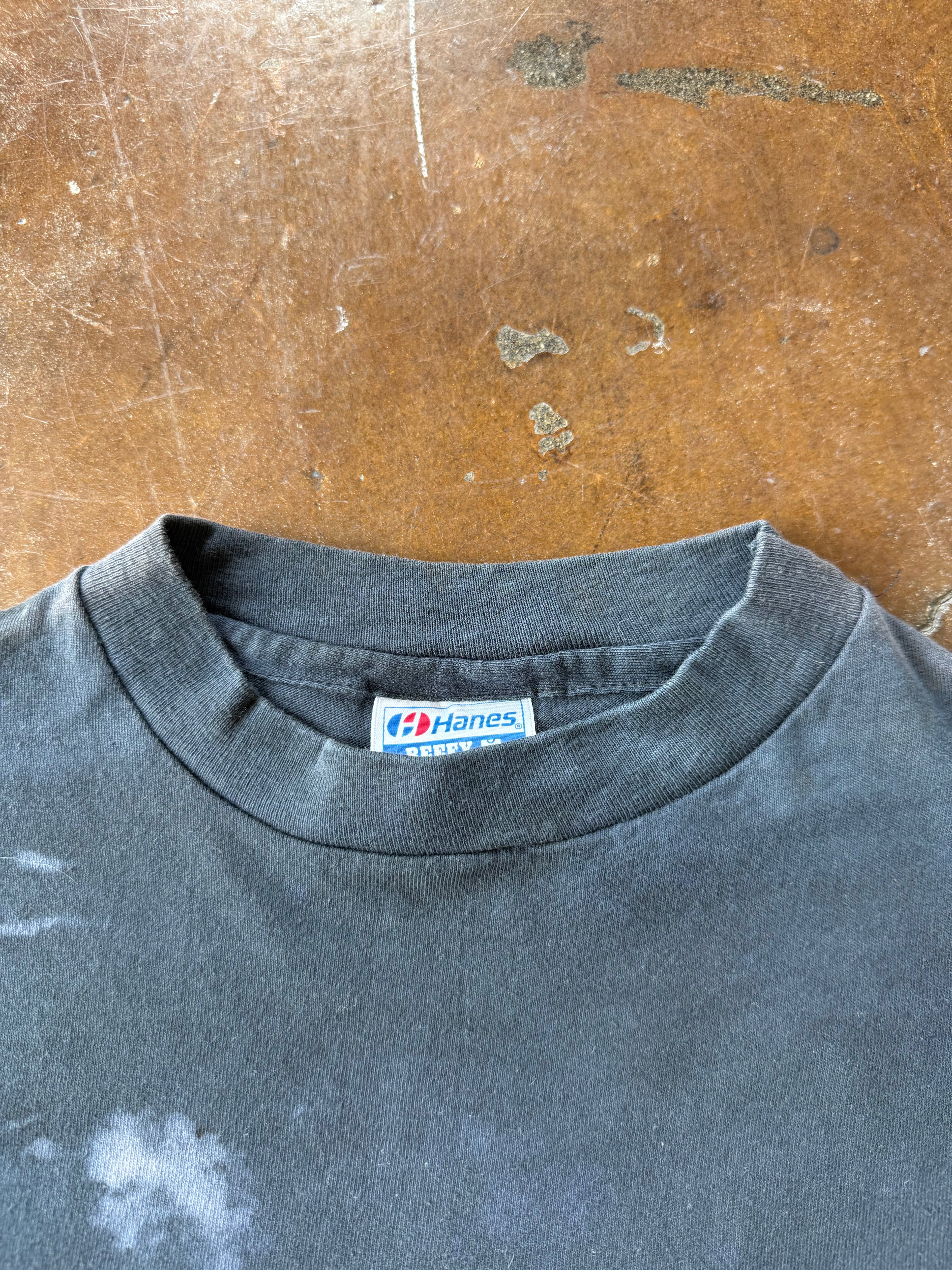 80s bleached Harley Davidson pocket shirt (MEDIUM)